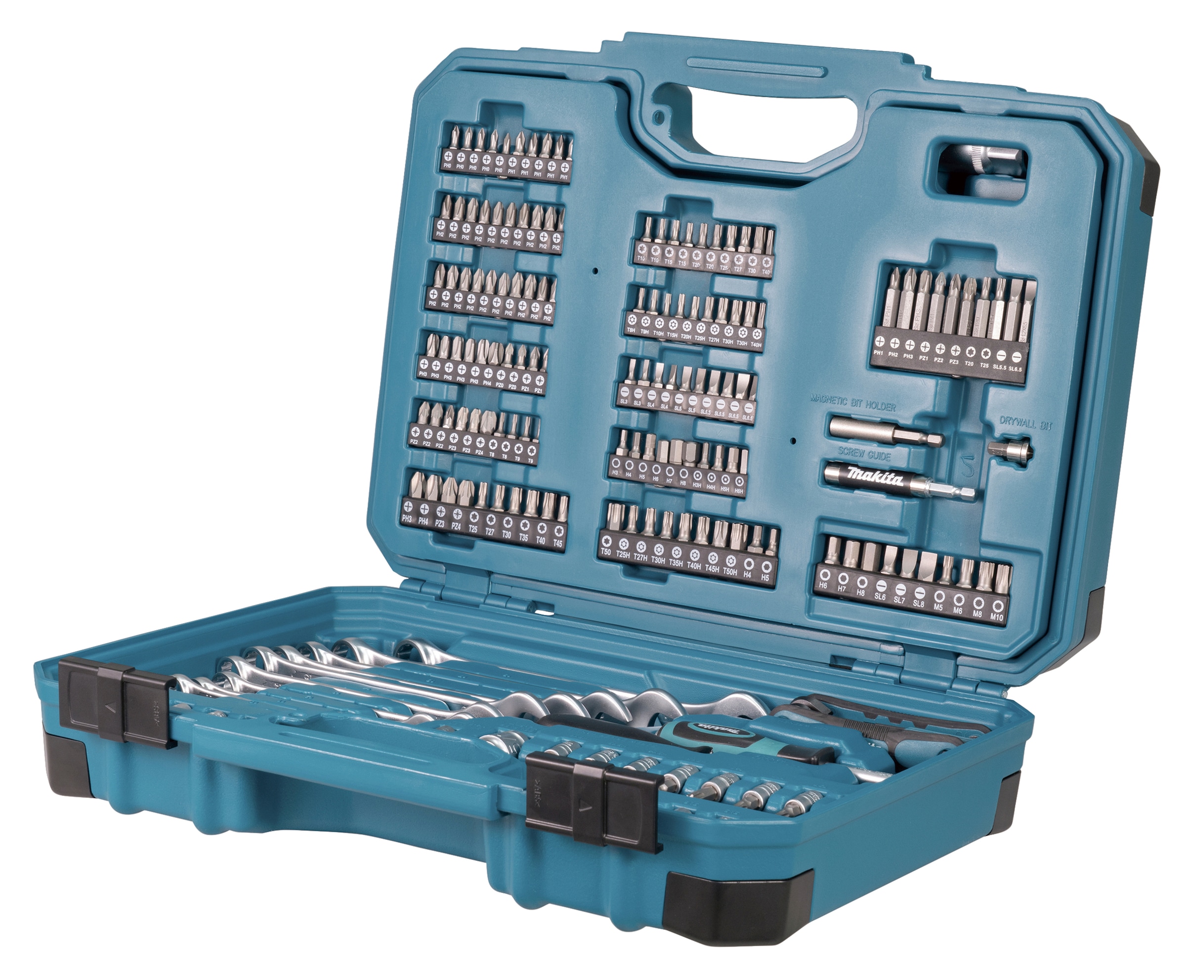 Makita Werkzeugset »»E-17980««, 231-tlg., inkl. Aufbewahrungskoffer