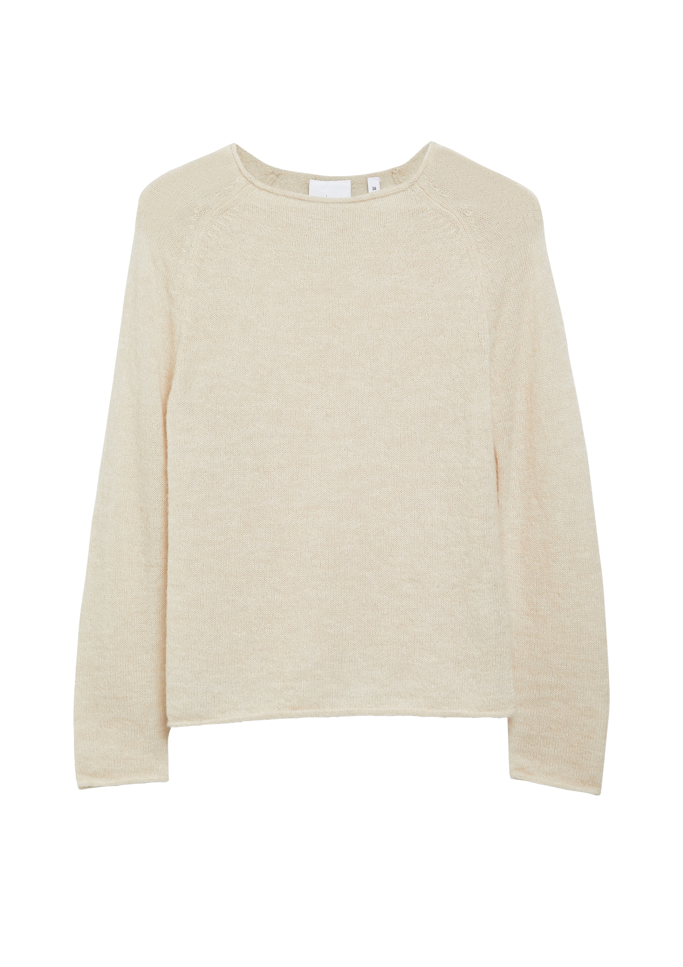 Comma Strickpullover U-Bootausschnitt, Raglanärmel