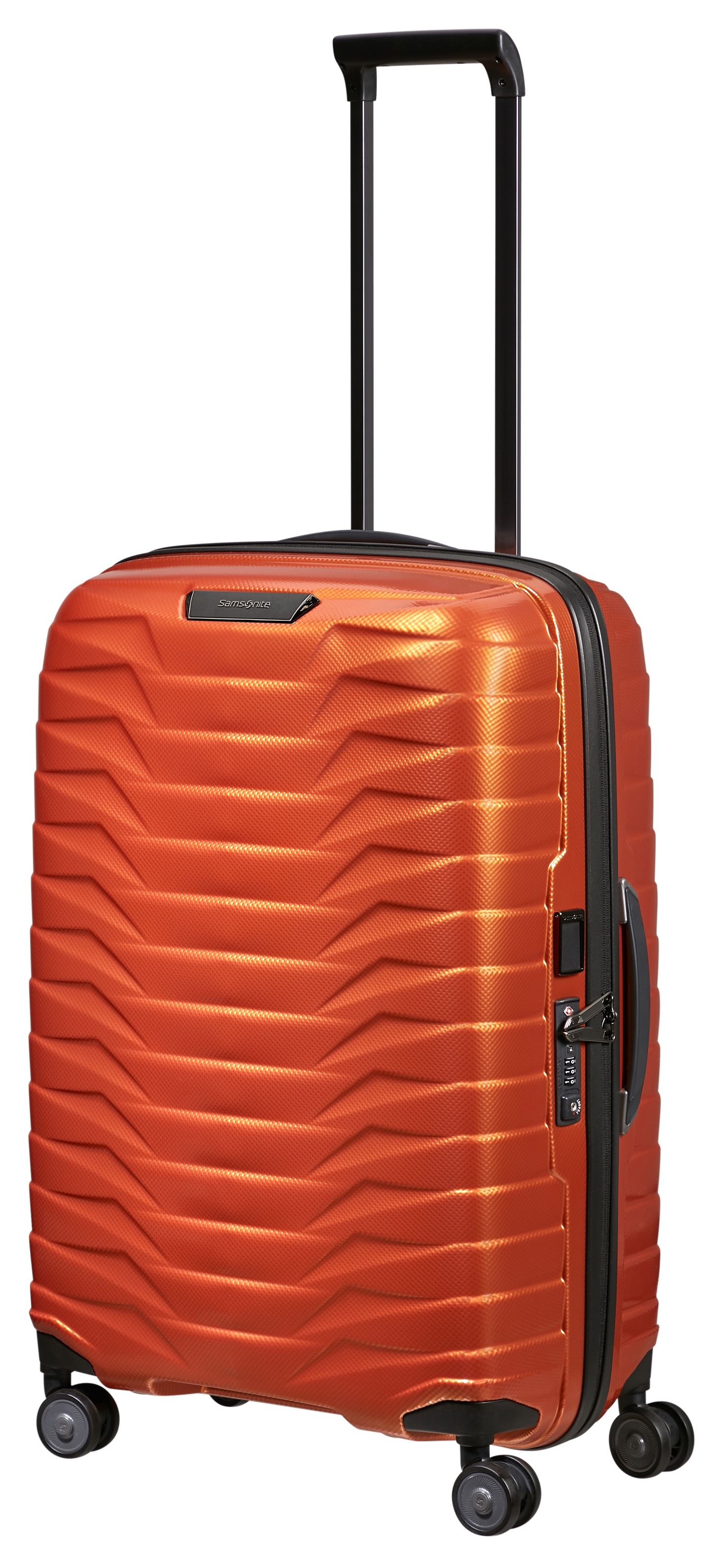 Samsonite Hartschalen-Trolley »PROXIS, verschiedene Größen und Farben«, 4 Rollen, Trolley Reisegepäck Hartschalenkoffer Reisekoffer TSA-Zahlenschloss