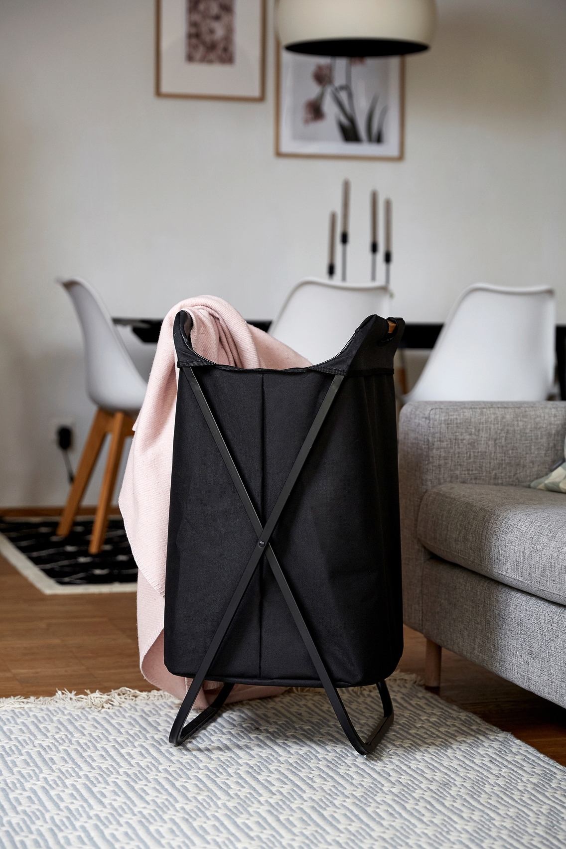WENKO Wäschekorb »Loft«, klappbar, schwarz online kaufen | mit 3 Jahren XXL  Garantie