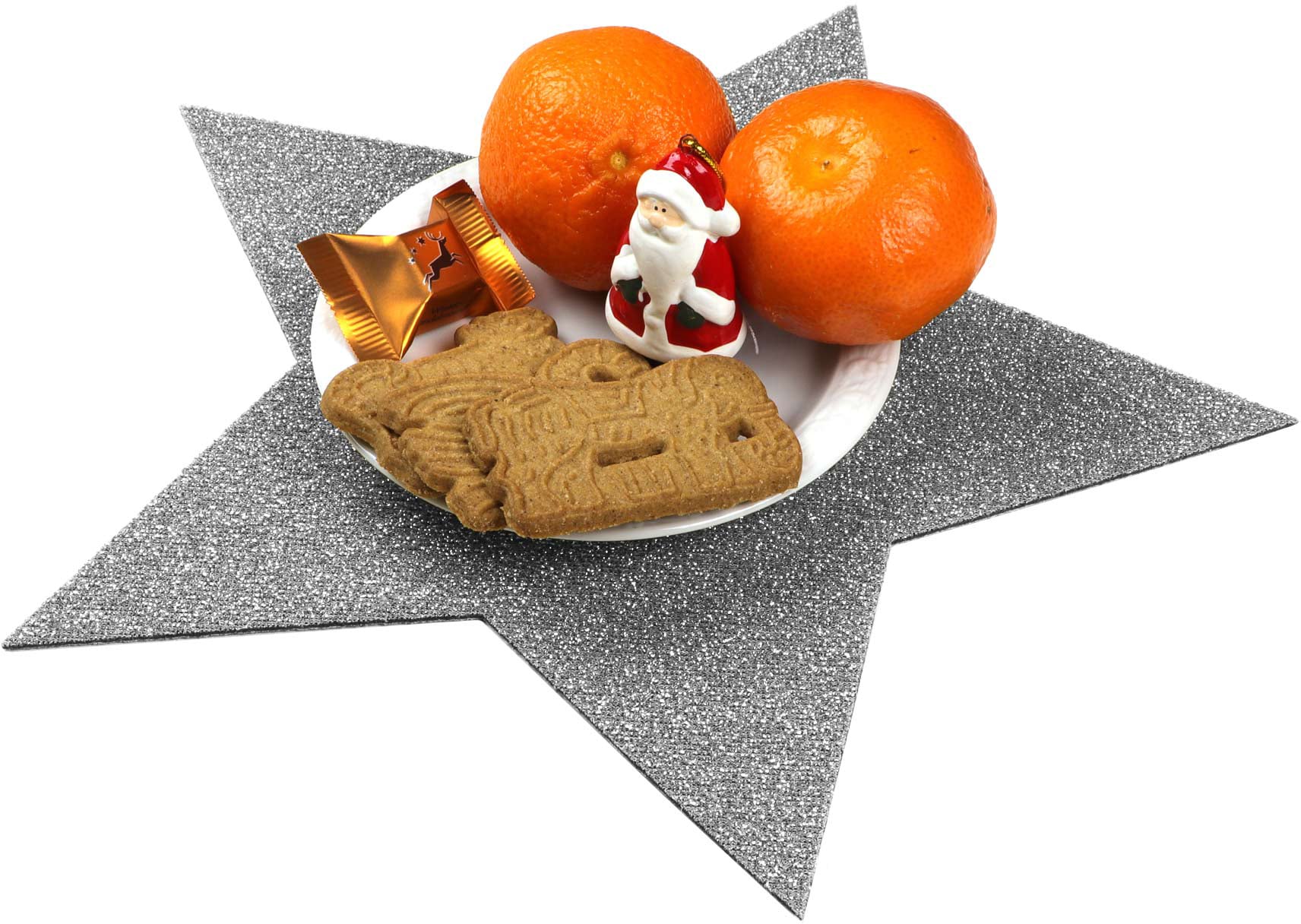 Primaflor-Ideen in Textil Platzset »Stern, Weihnachtsdeko« auch ideal als Untersetzer oder Dekoration, Größe 29,5 cm