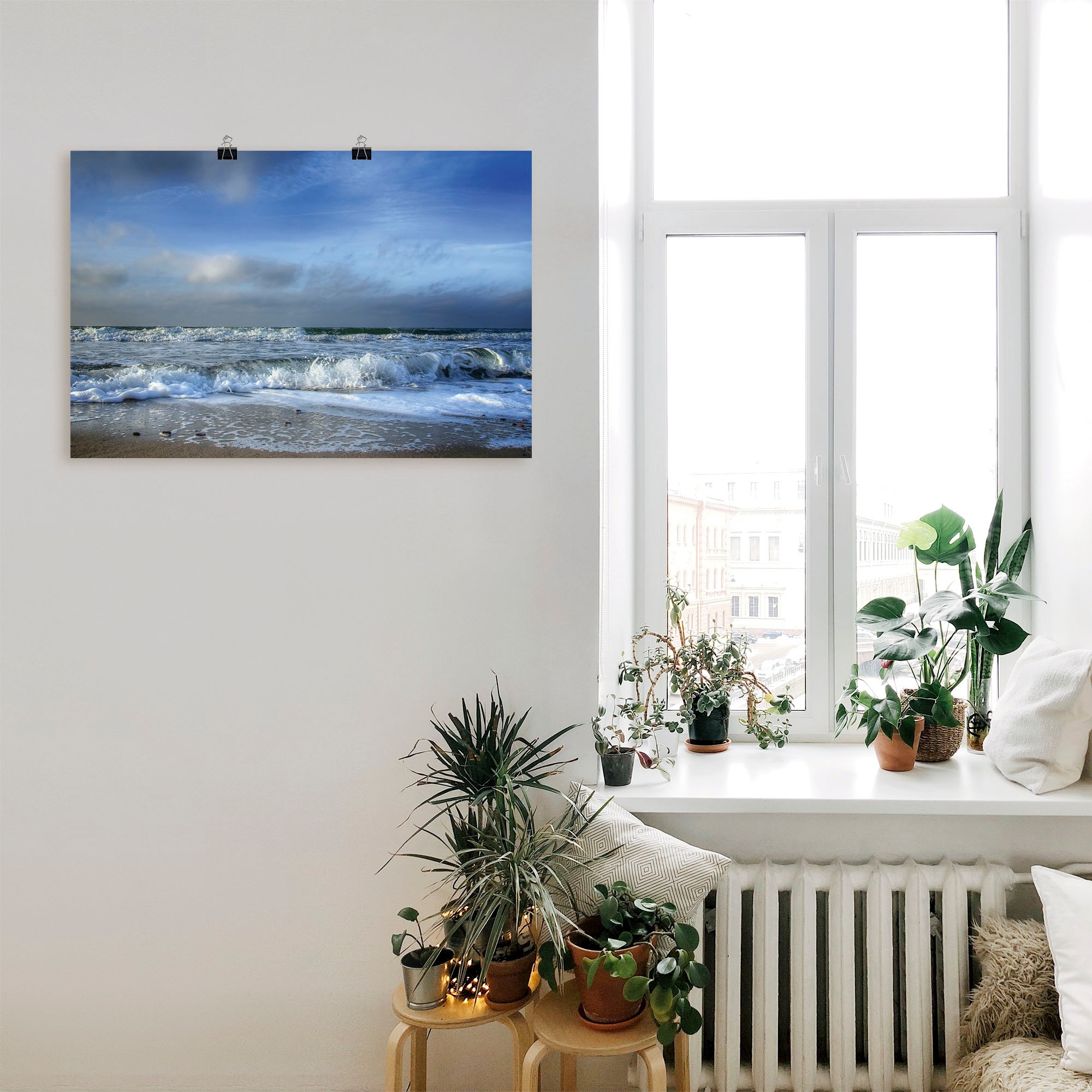 Wandaufkleber Wandbild als »Ostsee«, Artland in (1 Poster Strand, versch. St.), bequem kaufen Leinwandbild, oder Größen