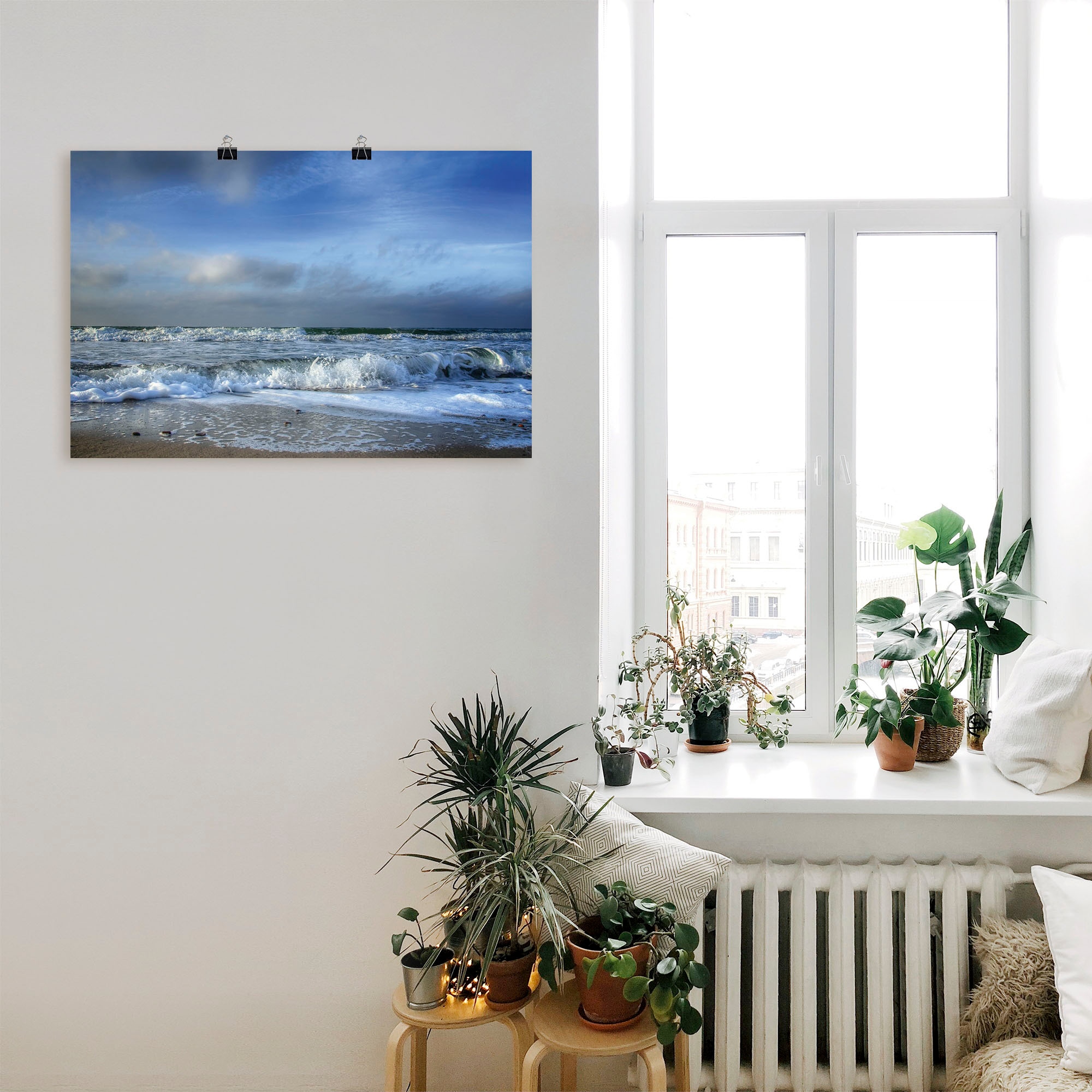 Artland Wandbild »Ostsee«, Strand, (1 St.), als Leinwandbild, Wandaufkleber  oder Poster in versch. Größen bequem kaufen