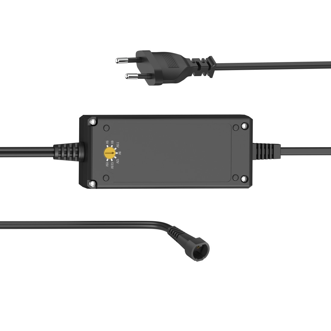 Hama Universal-Netzteil »Schaltnetzteil universal, einstellbar, 3000mA, 36W, max.15V, 7 Adapter«, Kurschlussschutz, Überlastungsschutz, Übertemparaturschutz