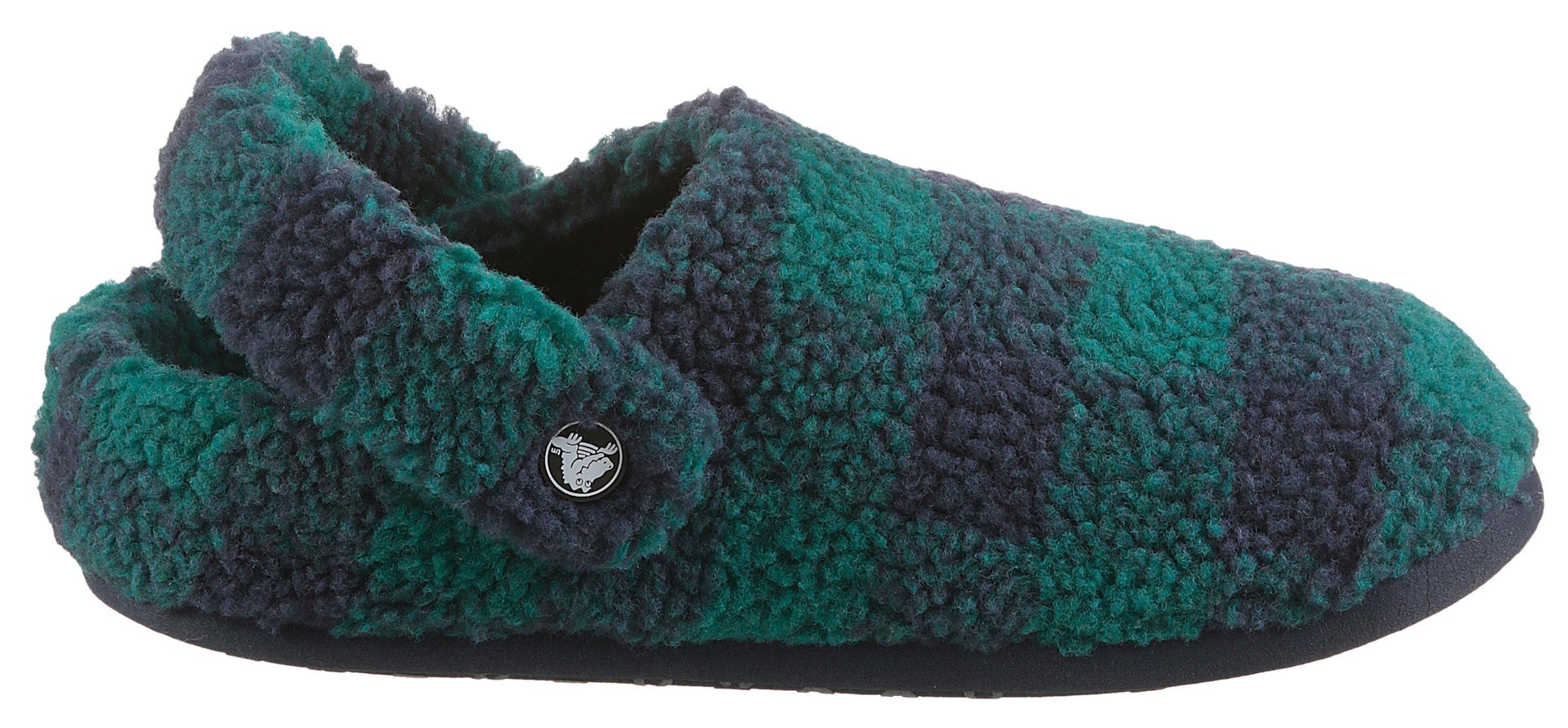 Crocs Hausschuh »Classic Buffalo Check Cozzzy Slipper«  Pantoffel, Mule mit kariertem Muster