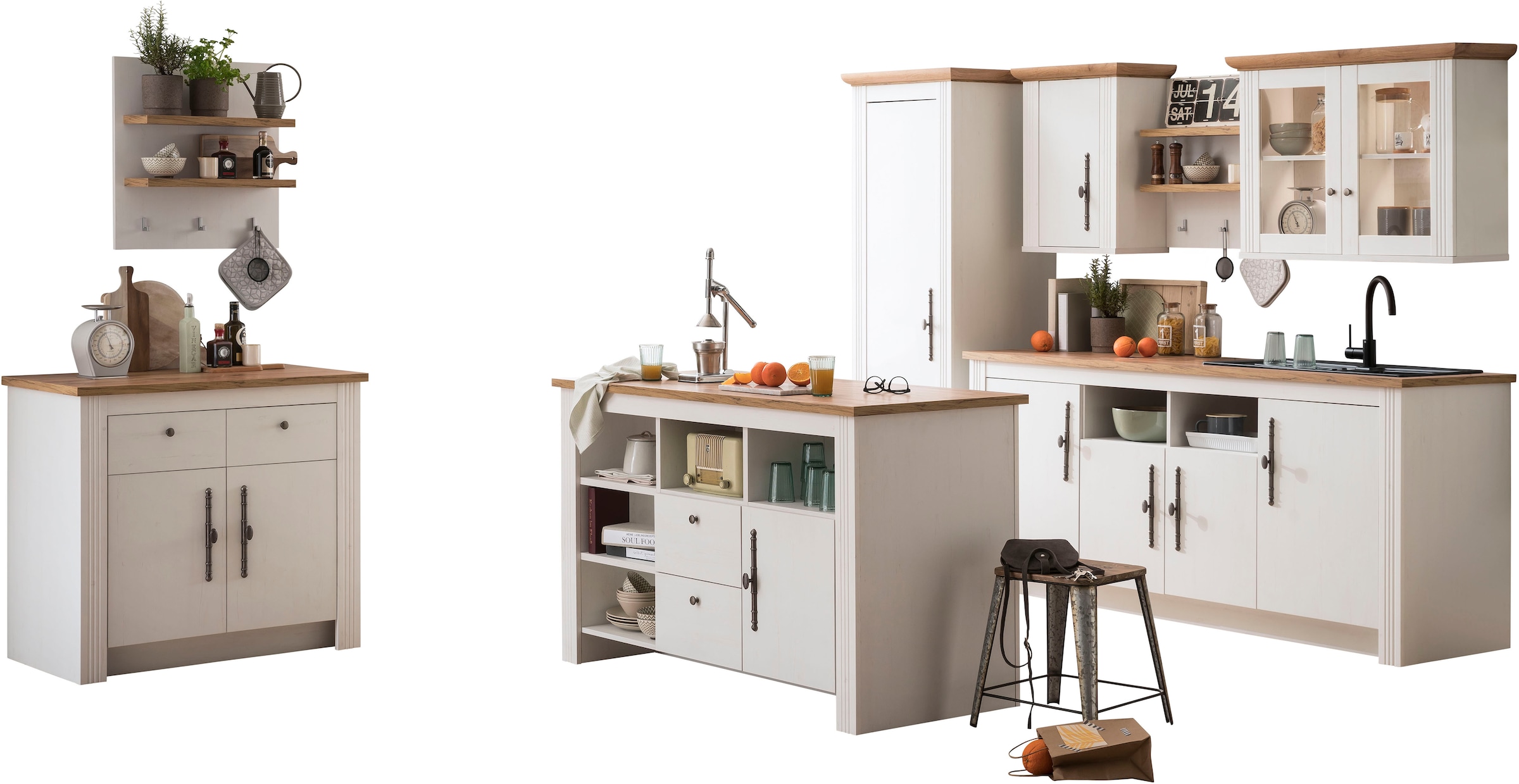 OTTO home Küche »KS-Westminster« Breite 366 cm, ohne E-Geräte