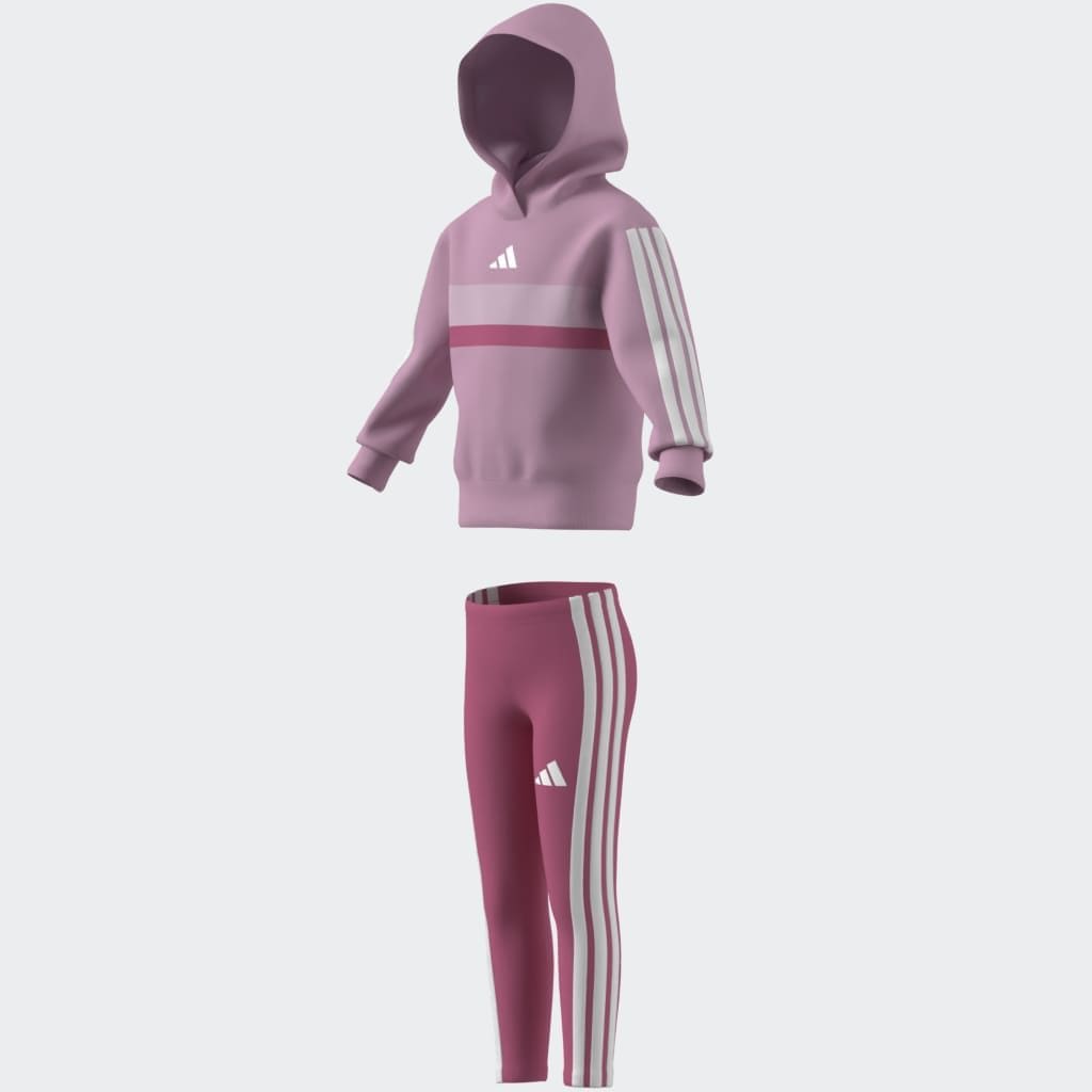 adidas Sportswear Trainingsanzug »SEASONAL ESSENTIALS TIBERIO 3-STREIFEN KIDS LEGGINGS-SET« 2 Stk.