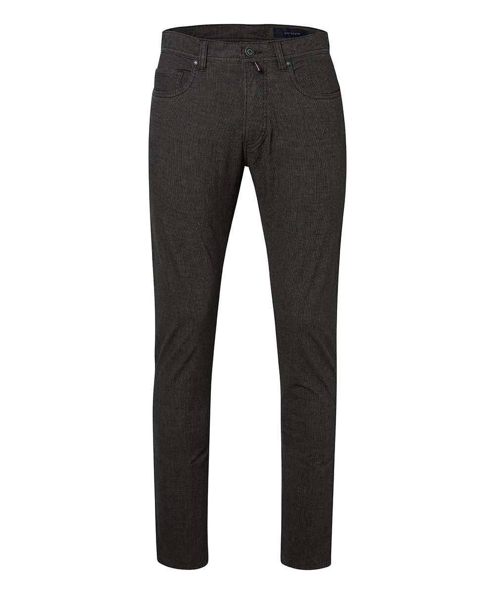 Pierre Cardin 5-Pocket-Hose »PC-Lyon«, fein gemusterst