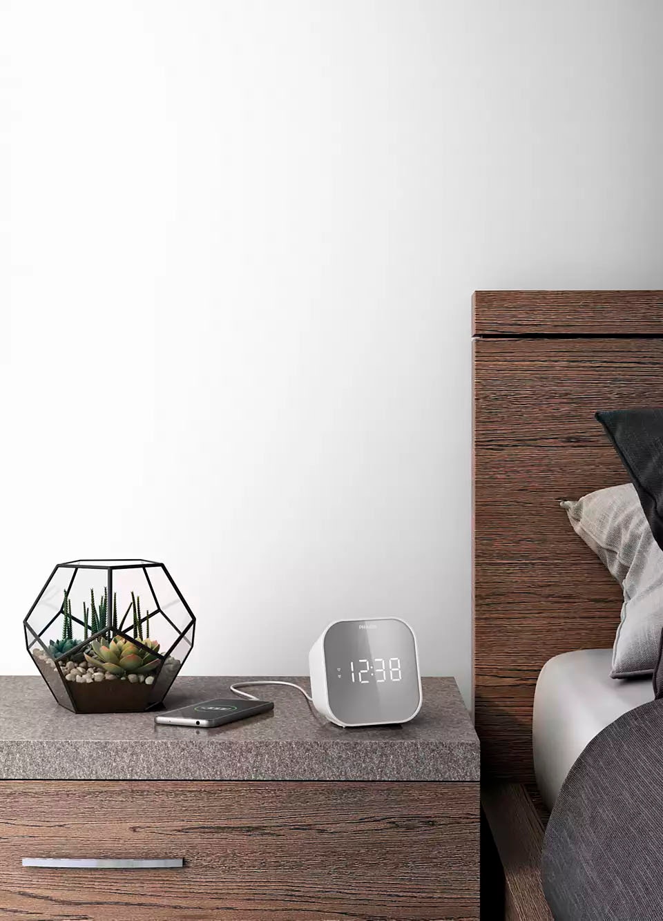 Philips Uhrenradio »TAR 4406« ( FM-Tuner 7 W)