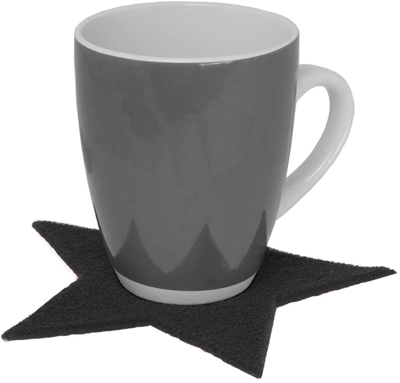 Primaflor-Ideen in Textil Platzset »Stern, Weihnachtsdeko« ideal als Untersetzer oder Tischdeko, Größe 16,5 cm