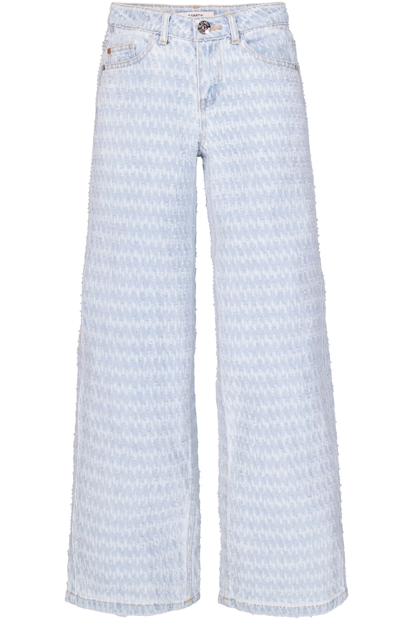 Garcia Weite Jeans, mit Strukturmuster
