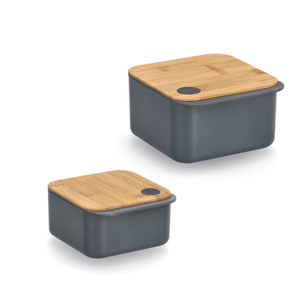 Zeller Present Lunchbox, (Set, 2 tlg.), Freude am Essen auch Unterwegs!