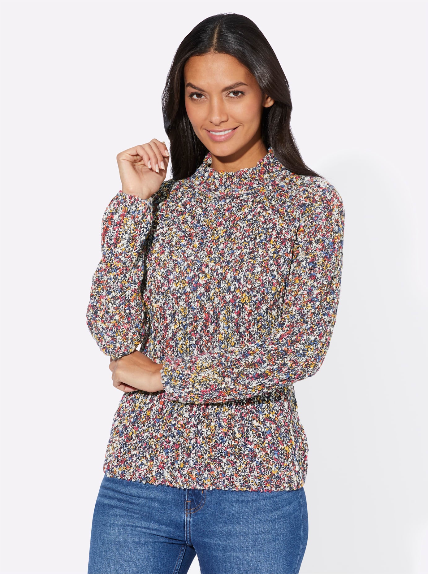 Classic Basics Stehkragenpullover »Pullover«