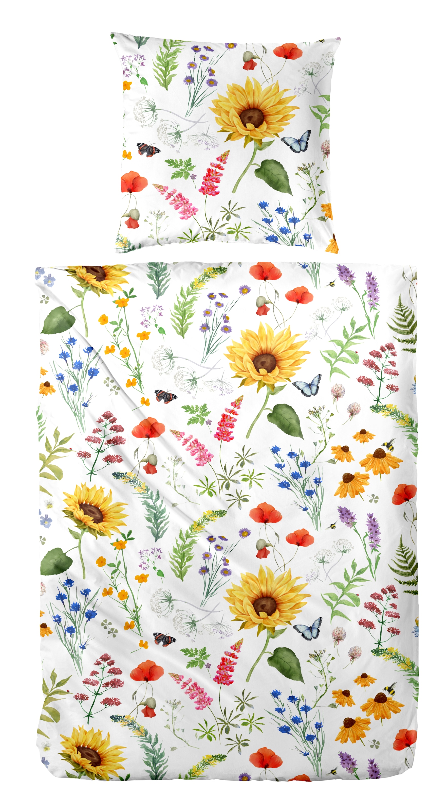 Primera Bettwäsche »Renforce-Bettwäsche Flowerbee« 2