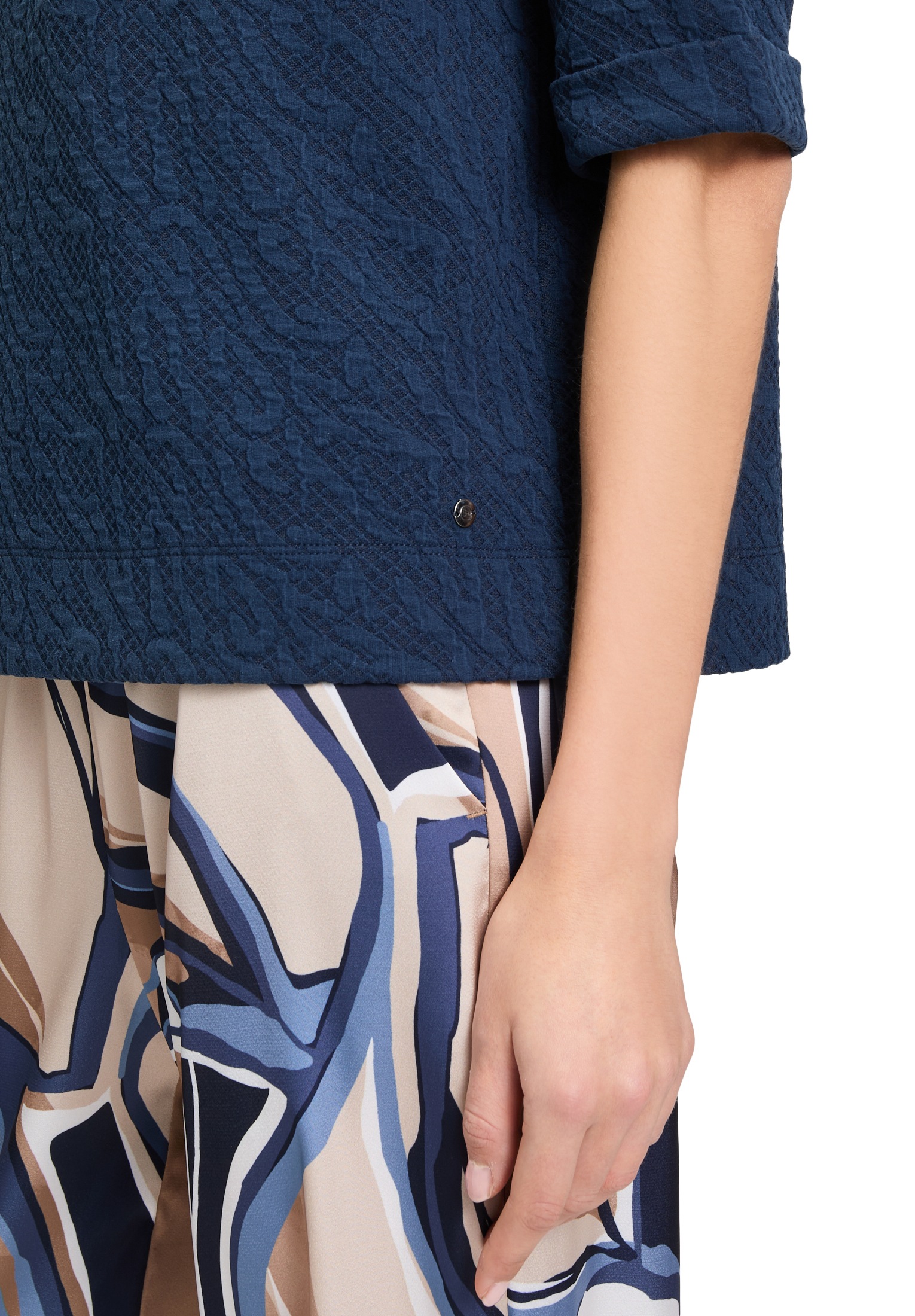 Betty&Co Sweatshirt »Sweatshirt mit Rundhalsausschnitt«
