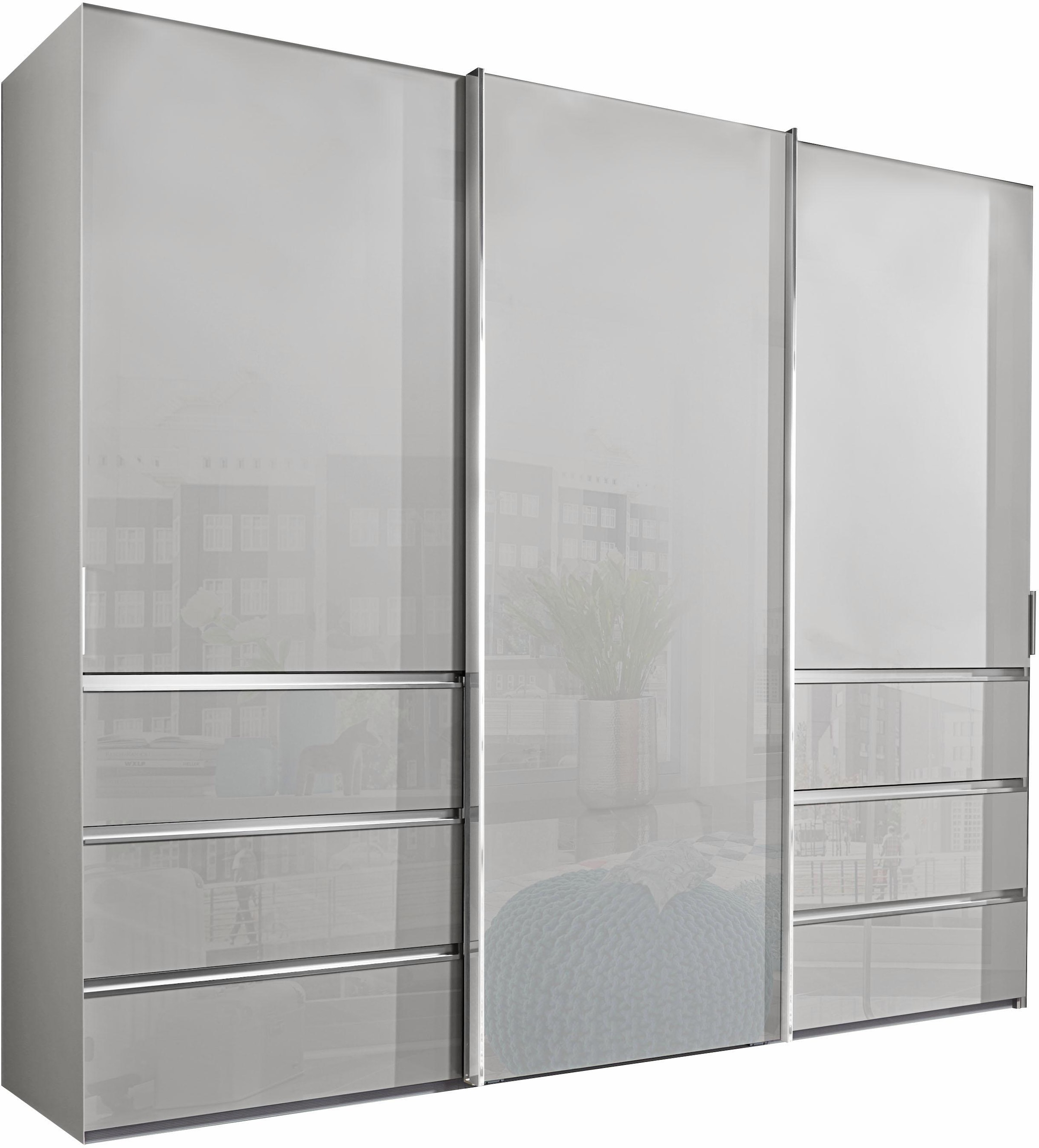 Schwebetürenschrank »Malibu, stilvolles Design, Made in Germany«, mit Glasfront, in...