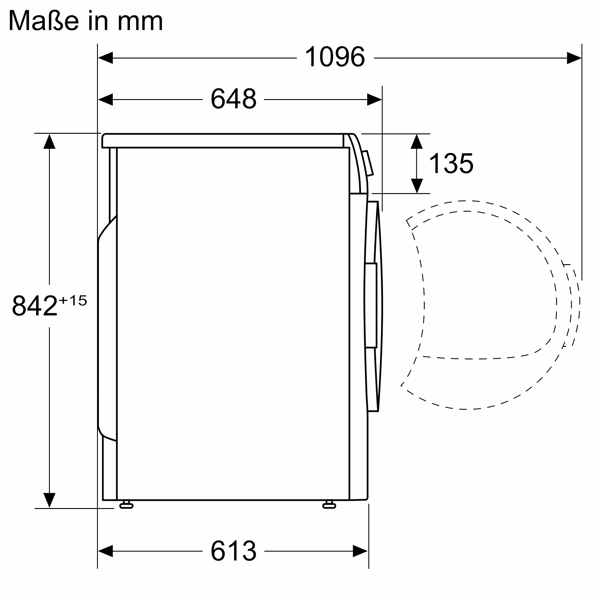 BOSCH Wärmepumpentrockner »WQA233MAX« Serie 4