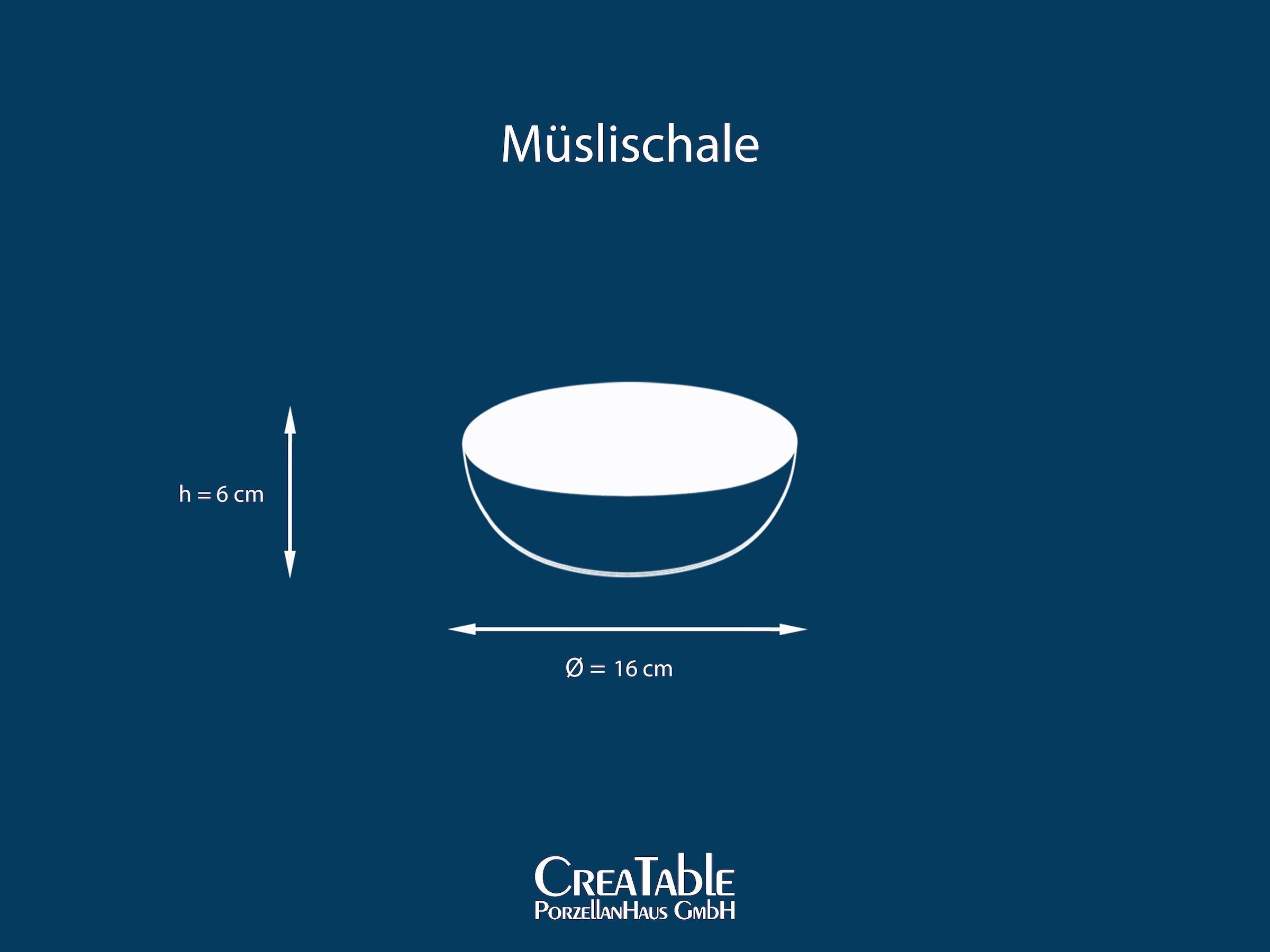 CreaTable Müslischale »Golden Days, Schale 6-tlg« 6 Stk. aus Steinzeug Goldfarbene Spezialglasur