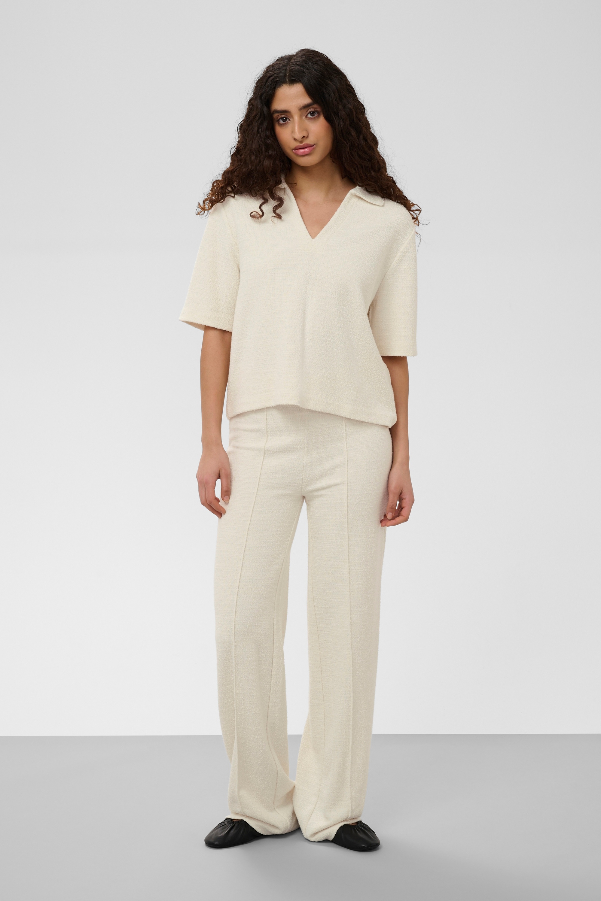 SOAKED IN LUXURY Stoffhose »Strickhose SLBai«