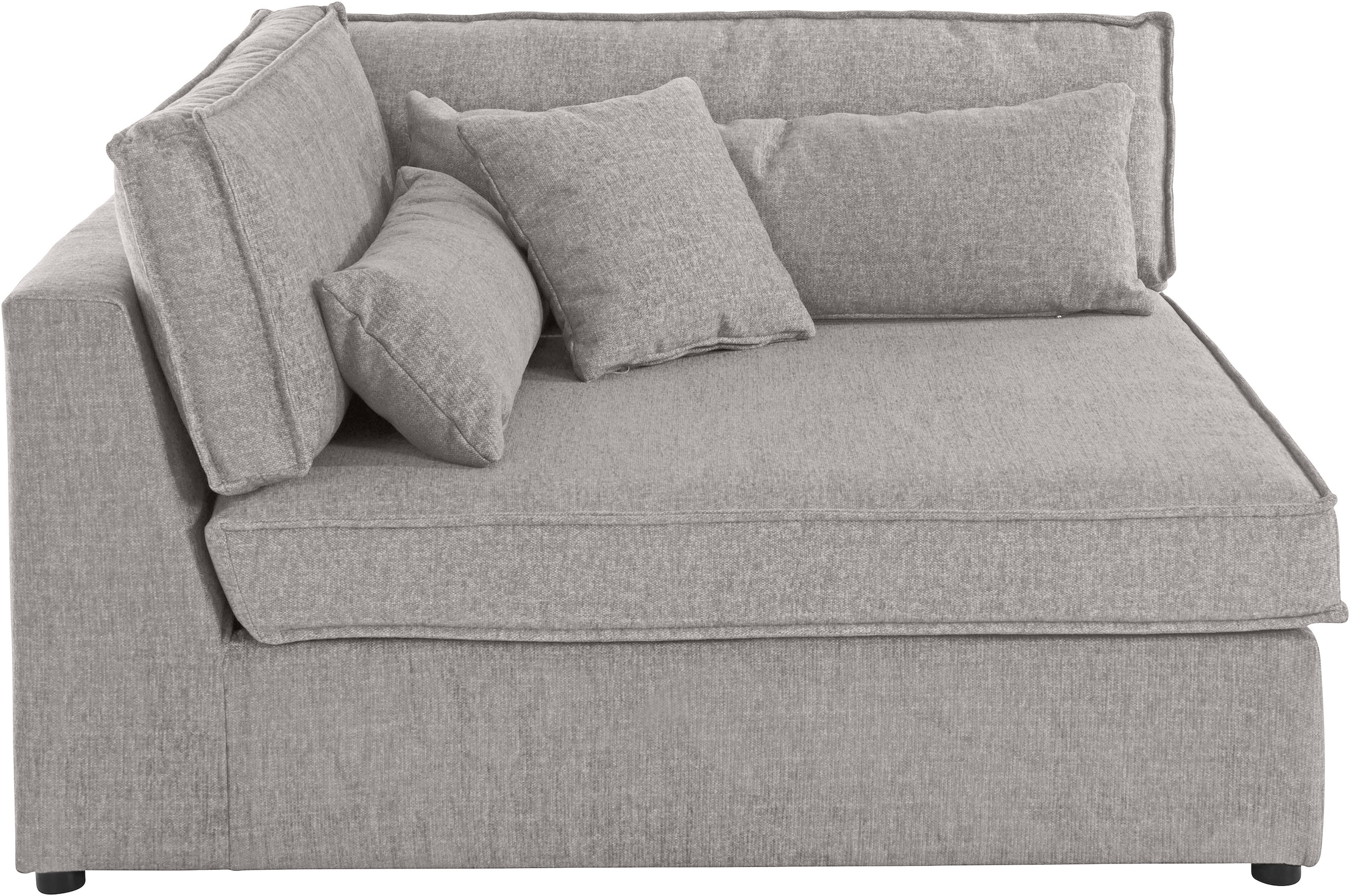 kaufen eines Sofa-Eckelement auch RAUM.ID Breitcord Raten fester Teil Modulsofas, Sitzkomfort, »Enid«, auf in