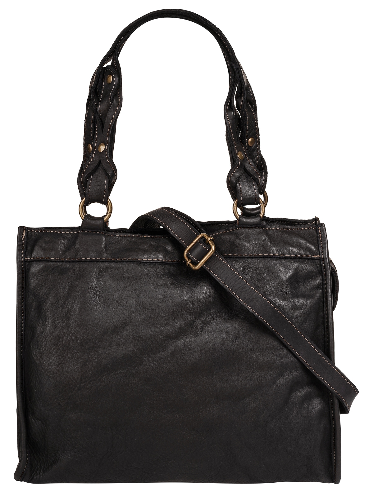 Samantha Look Shopper "SAMANTHA LOOK Damen echt Leder, Made in Italy" echt Leder, Made in Italy