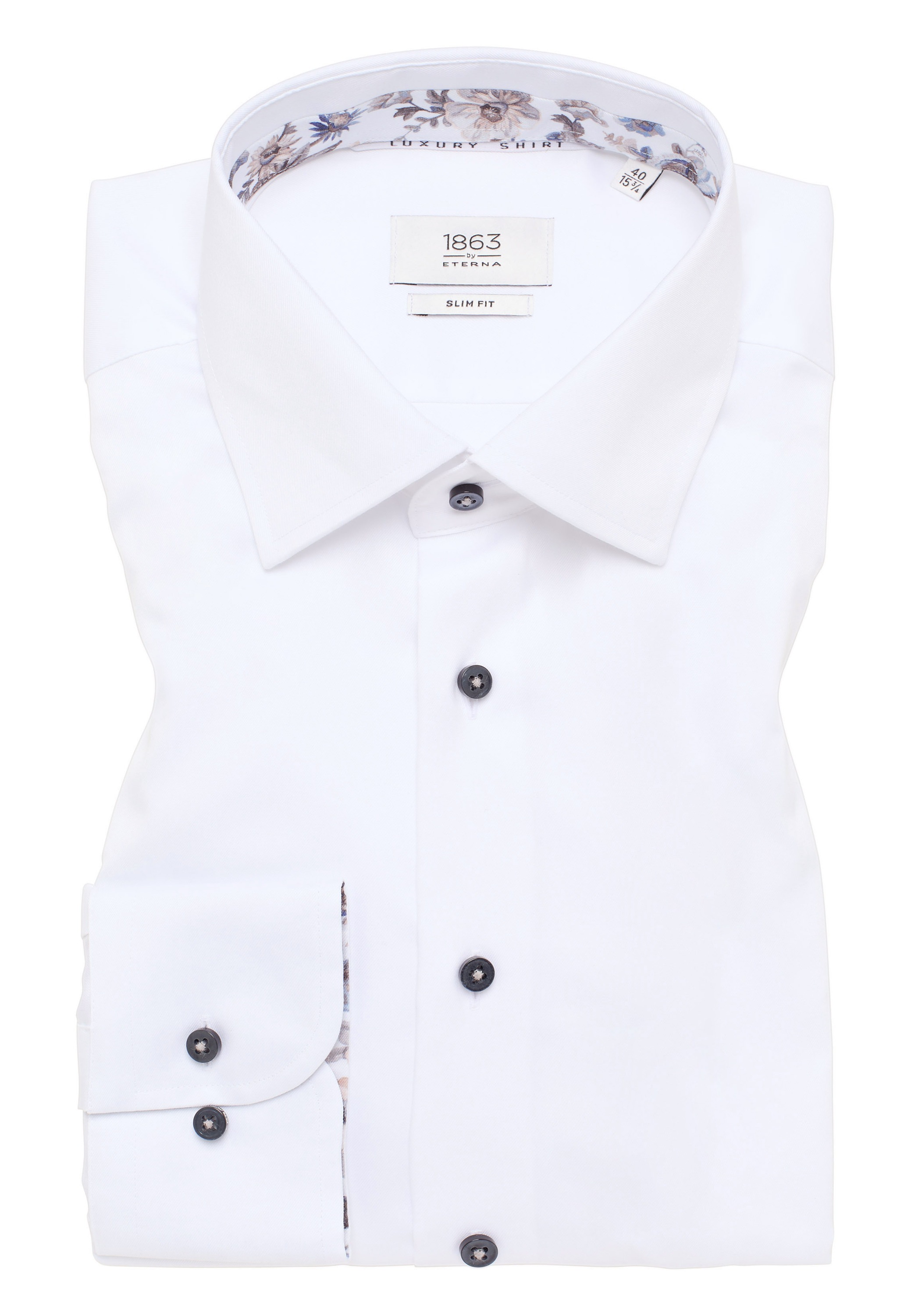 Eterna Langarmhemd »SLIM FIT«, NON IRON (bügelfrei)