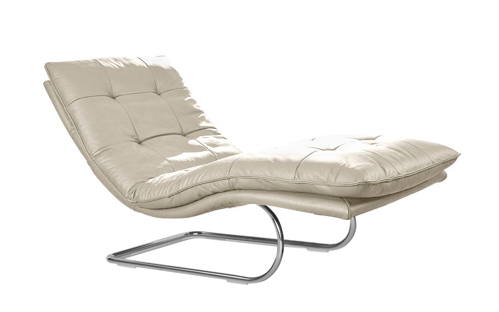 W.SCHILLIG Relaxliege »daily dreams«, in Waffelkissen-Optik, wahlweise mit Motor, Freischwingergestell