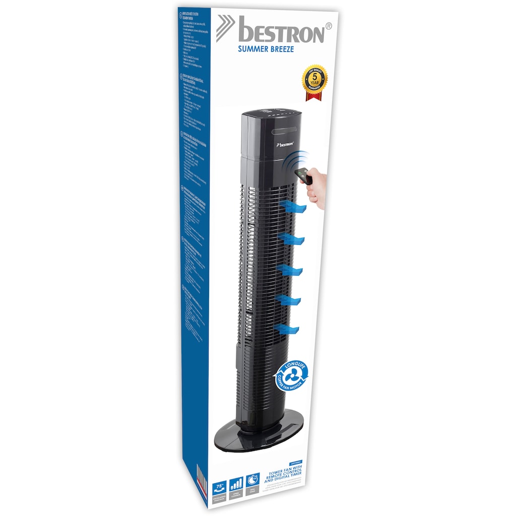 bestron Turmventilator »AFT770ZRC«