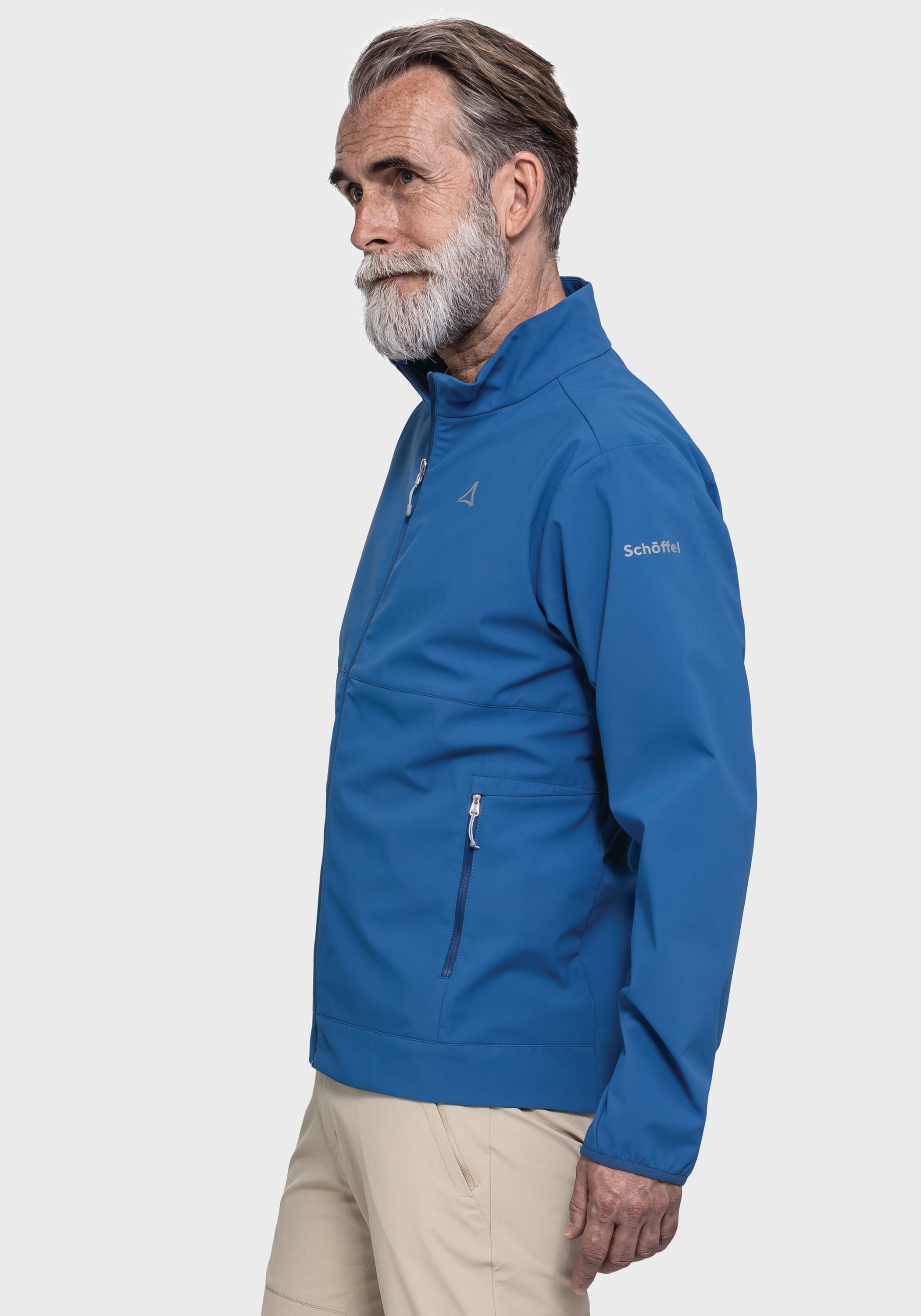 Schöffel Outdoorjacke »Hiking Softshell Jk Style Mirusha MNS«, ohne Kapuze