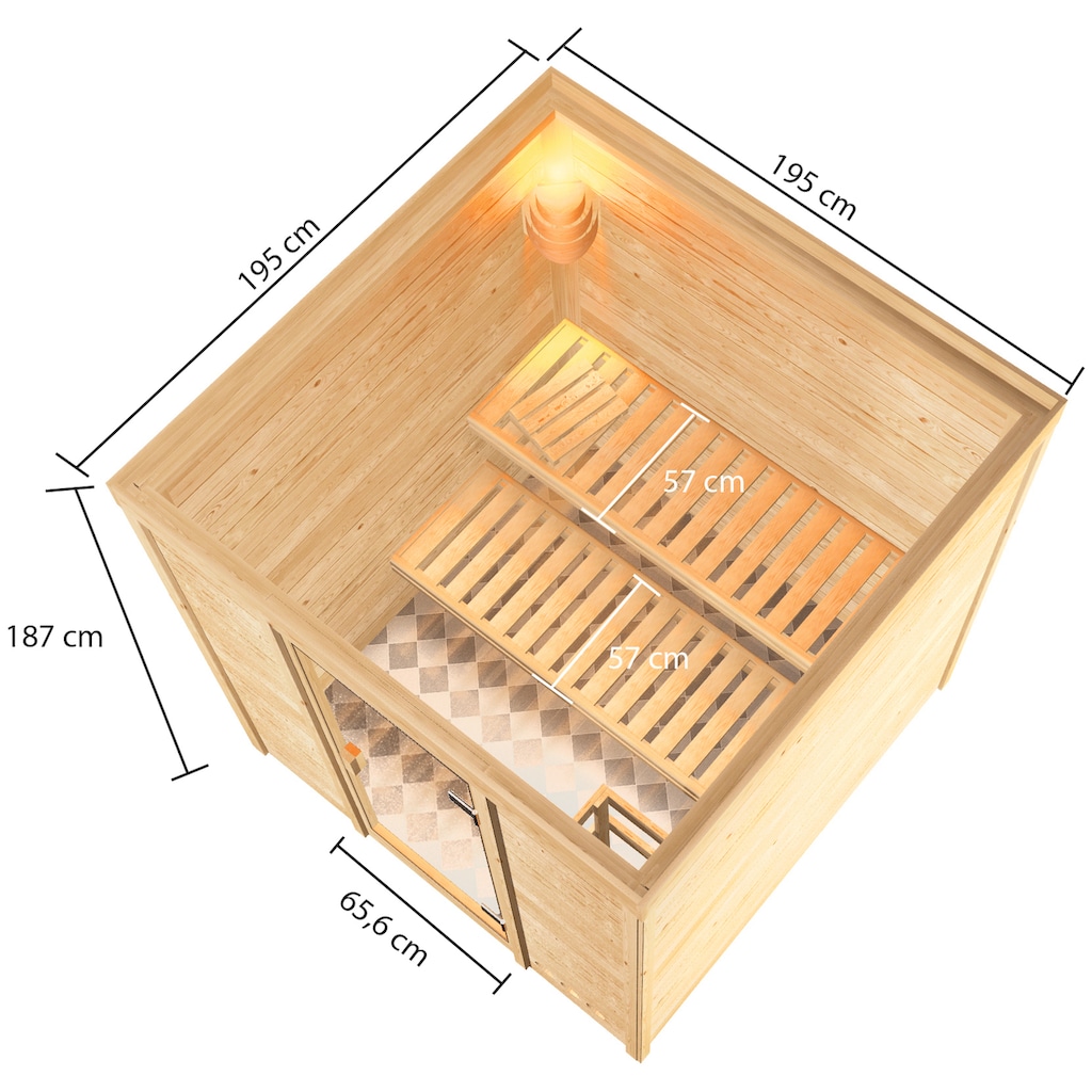 welltime Sauna »Jacky«