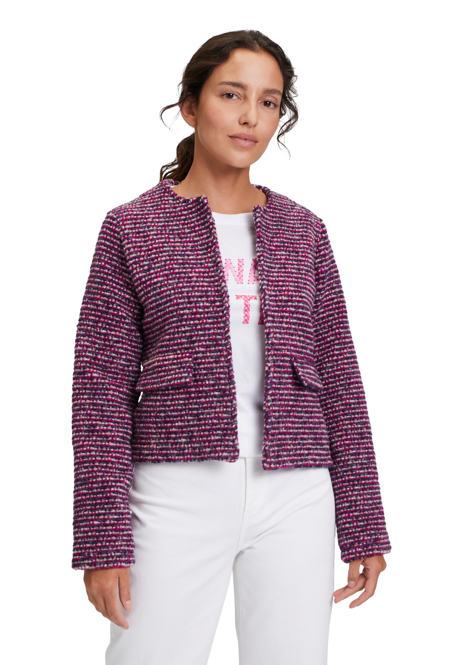 Cartoon Outdoorjacke »Casual-Jacke ohne Verschluss«