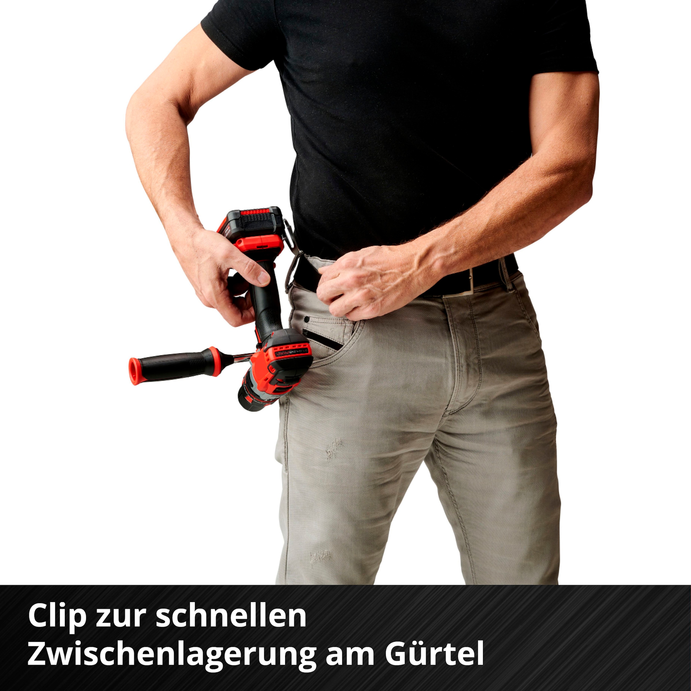 Einhell Akku-Schlagbohrschrauber »TE-CD 18 Li-i BL«, Power X-Change, Inkl. 2x 2,0 Ah, Ladegerät und Transportkoffer