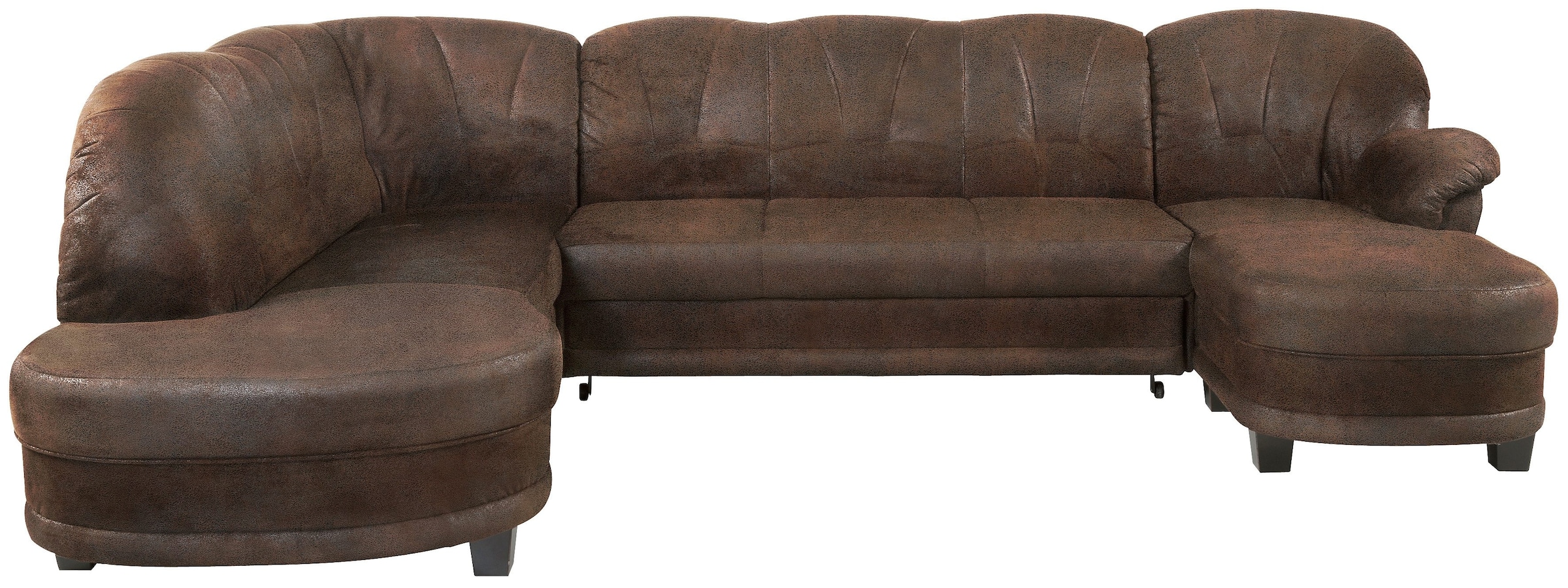 Home affaire Wohnlandschaft »Camelita, viel Platz, bequem und zeitlos, Breite 289cm, U-Form«, wahlweise mit Bettfunktion