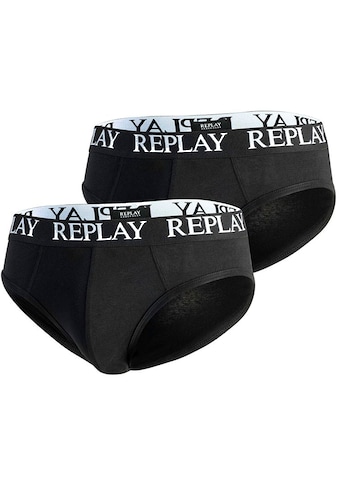 Replay Slip »SLIP Basic Cuff Logo 2pcs Bo«, (Packung, 2er-Pack) kaufen