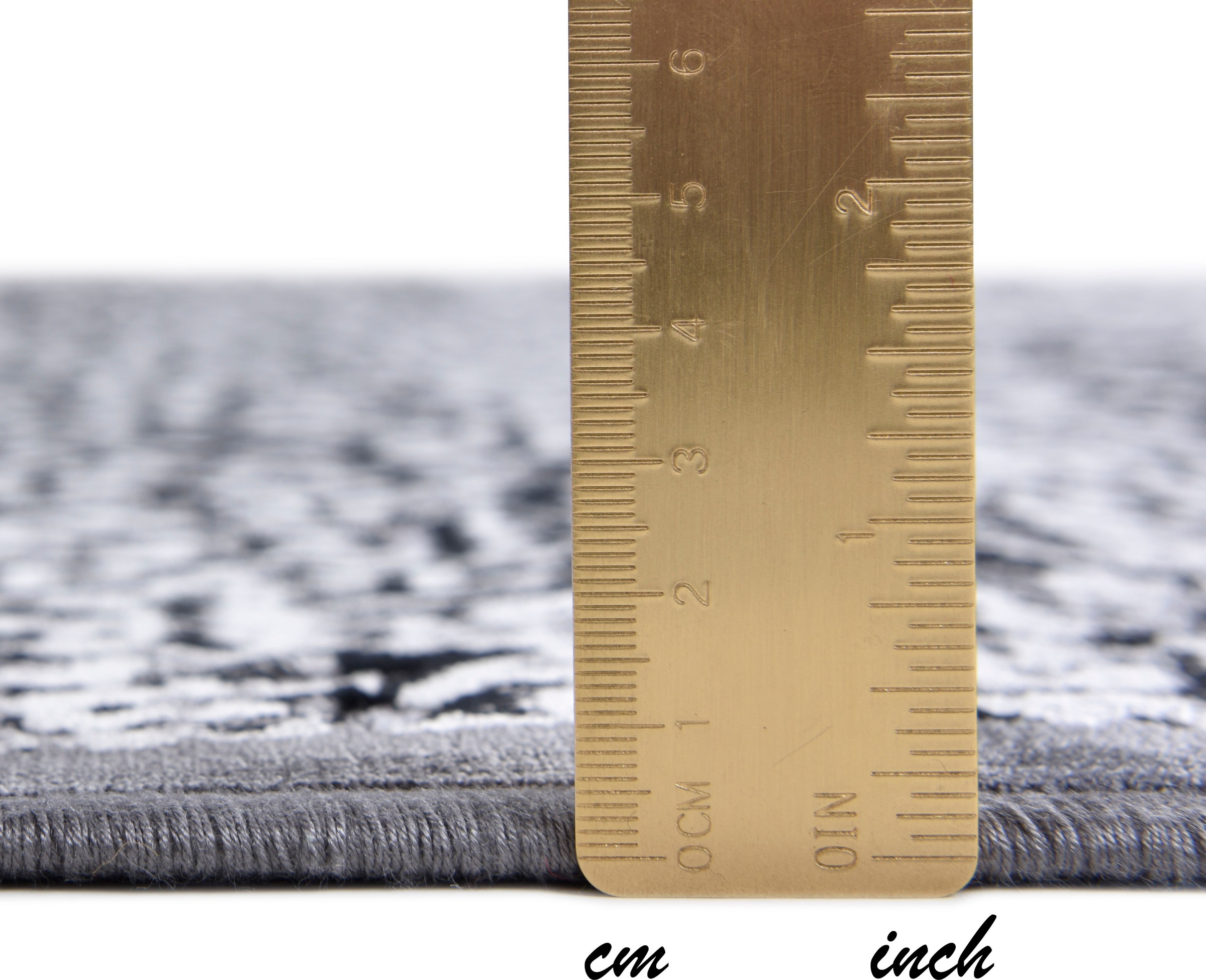Gino Falcone Teppich »Orelia 102«, rechteckig, 7 mm Höhe, Kurzflor, modernes Design, mit leichtem Glanz, Wohnzimmer
