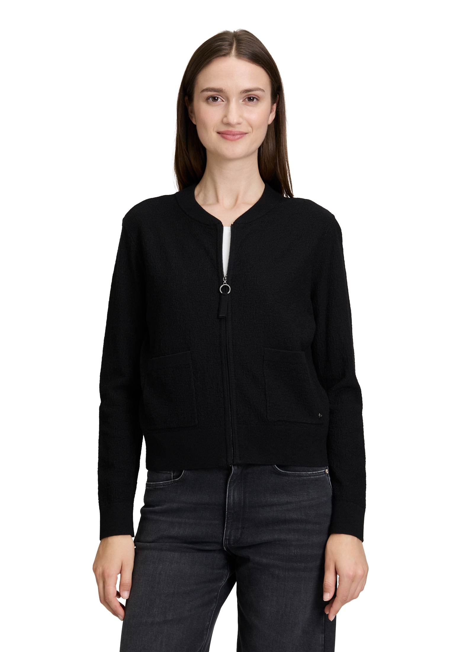 Betty&Co Cardigan »Strick-Cardigan mit Reißverschluss«