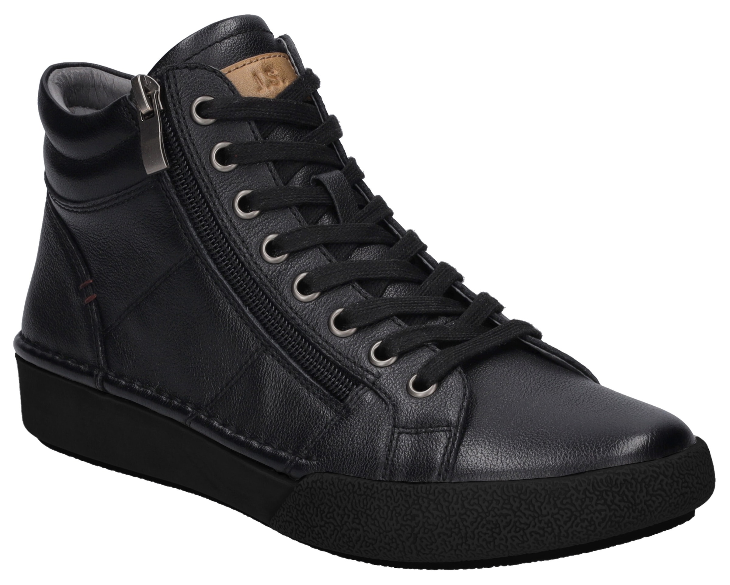 Josef Seibel Sneaker »Claire 11«, Schnürboots, High Top Sneaker, Komfortschuh mit Lederinnensohle