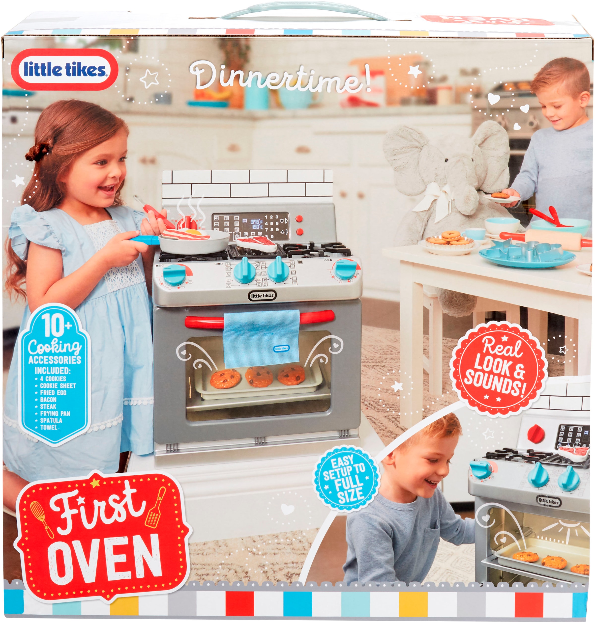 Little Tikes® Kinder-Herd »First Oven«, mit Licht und Sound