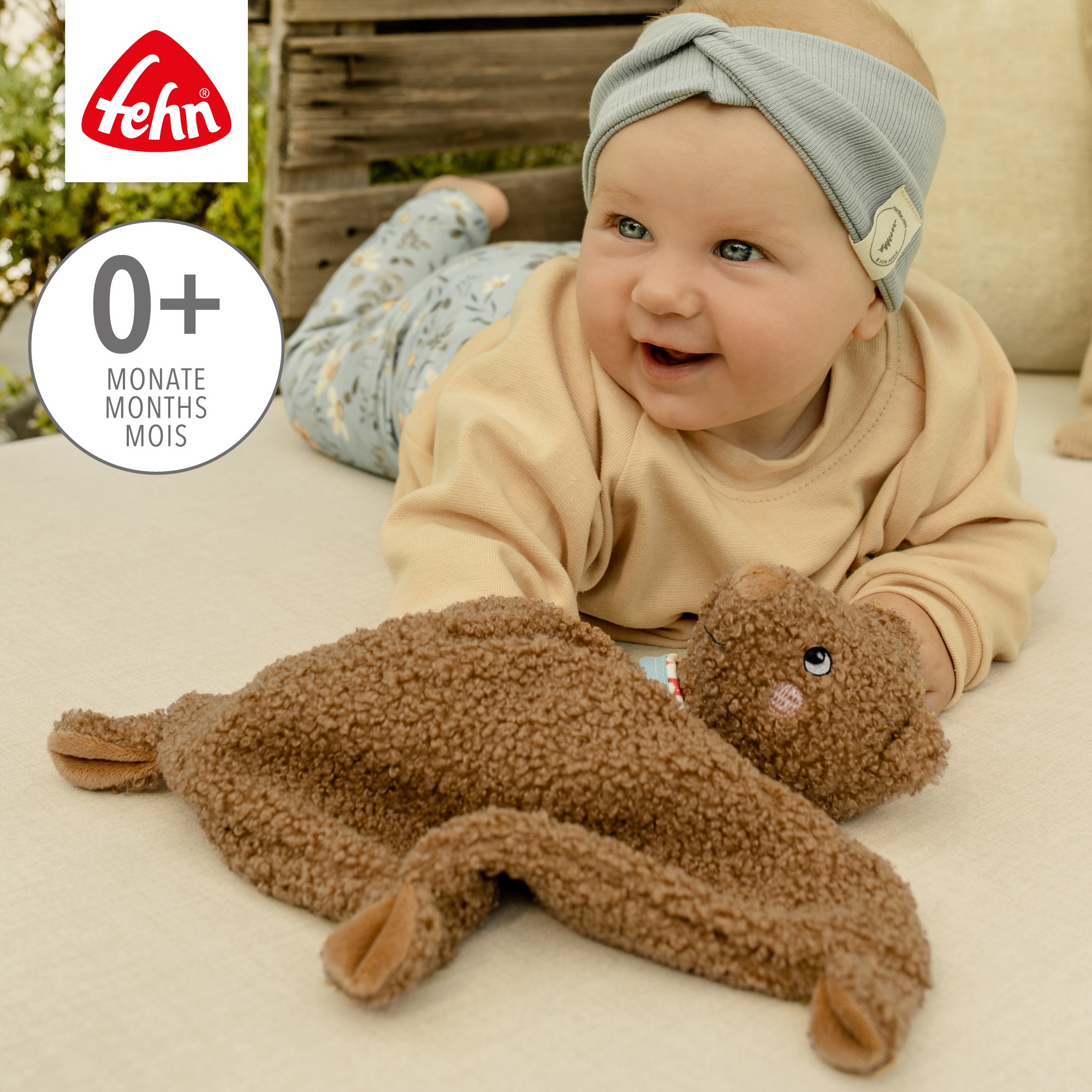 Fehn Kuscheltuch »FredErik, Bär«