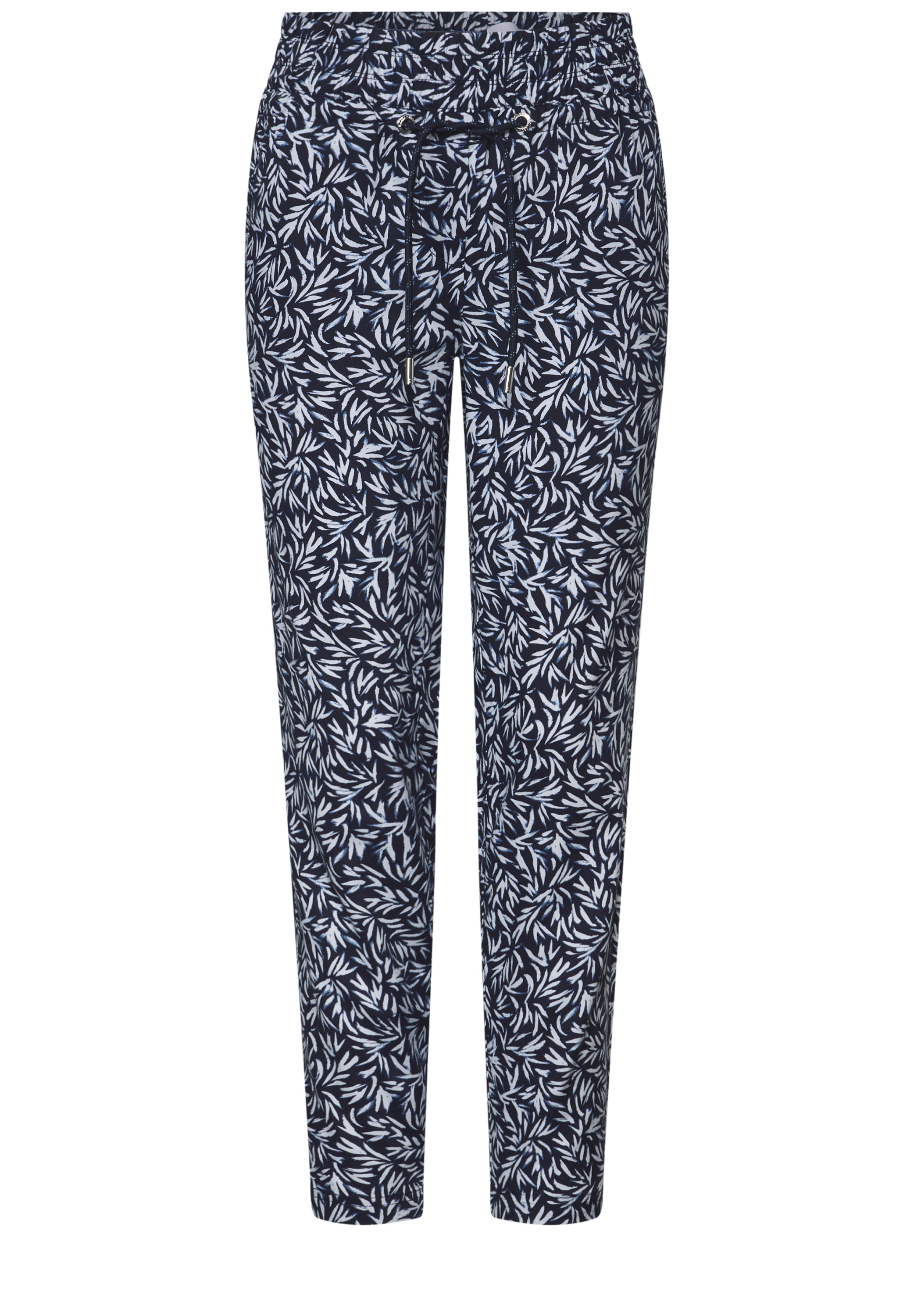 Cecil Stoffhose »CHELSEA«, Sommerhose mit floralem Allover-Print