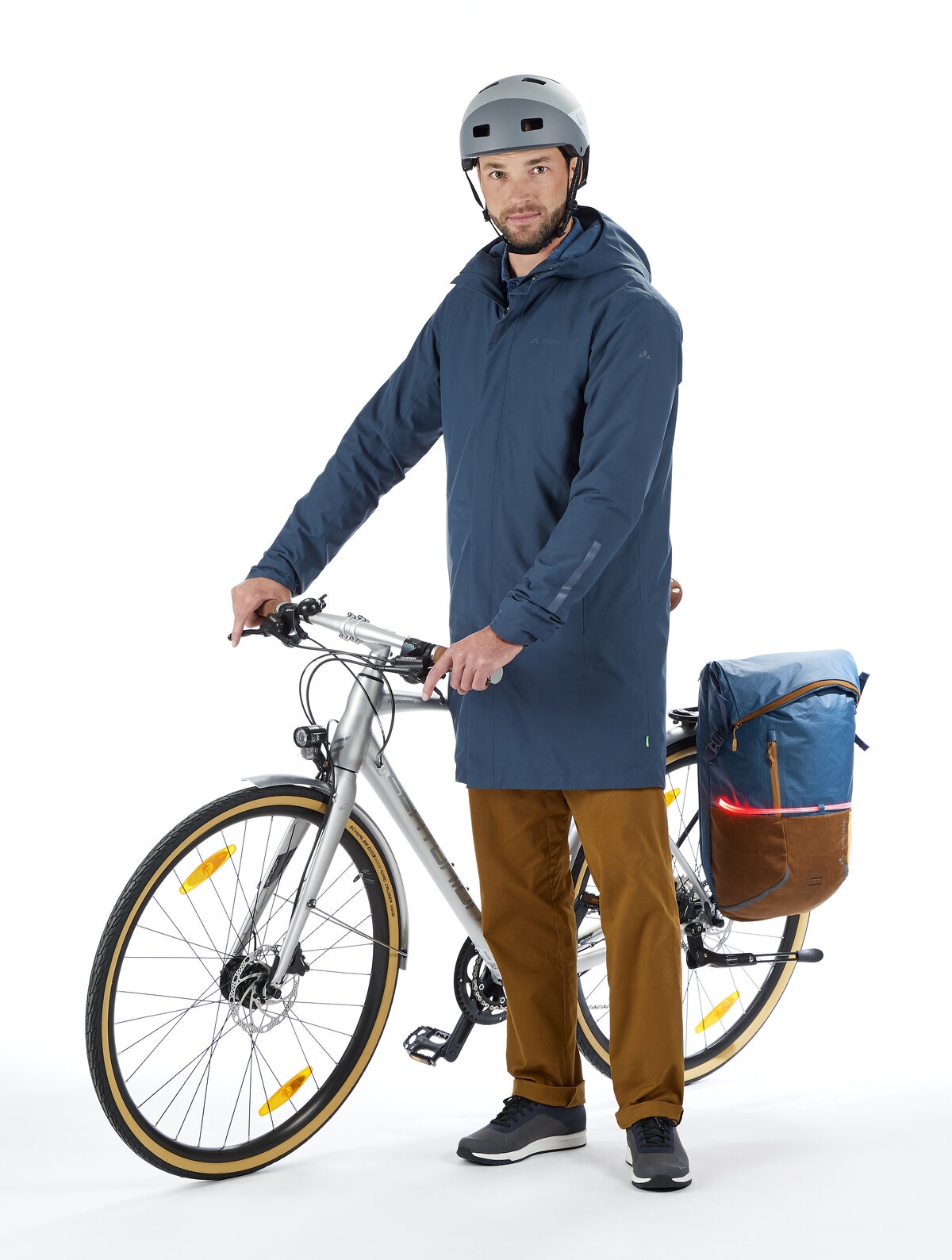 VAUDE Fahrradjacke »Men's Cyclist padded Parka«, mit Kapuze