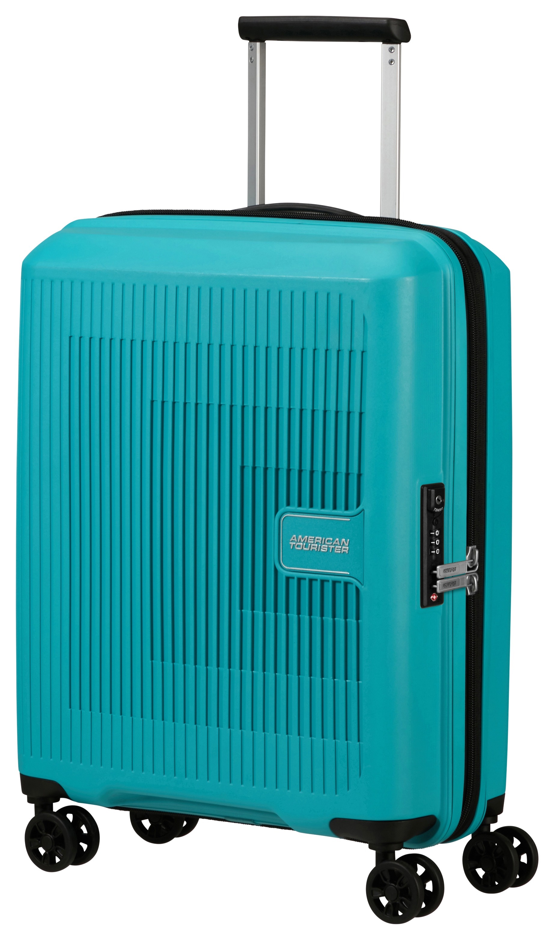 American Tourister® Hartschalen-Trolley »AEROSTEP, in verschiedenen Farben und Größen«, 4 Rollen, Reisekoffer Hartschalenkoffer Koffer für Flugreisen TSA-Zahlenschloss