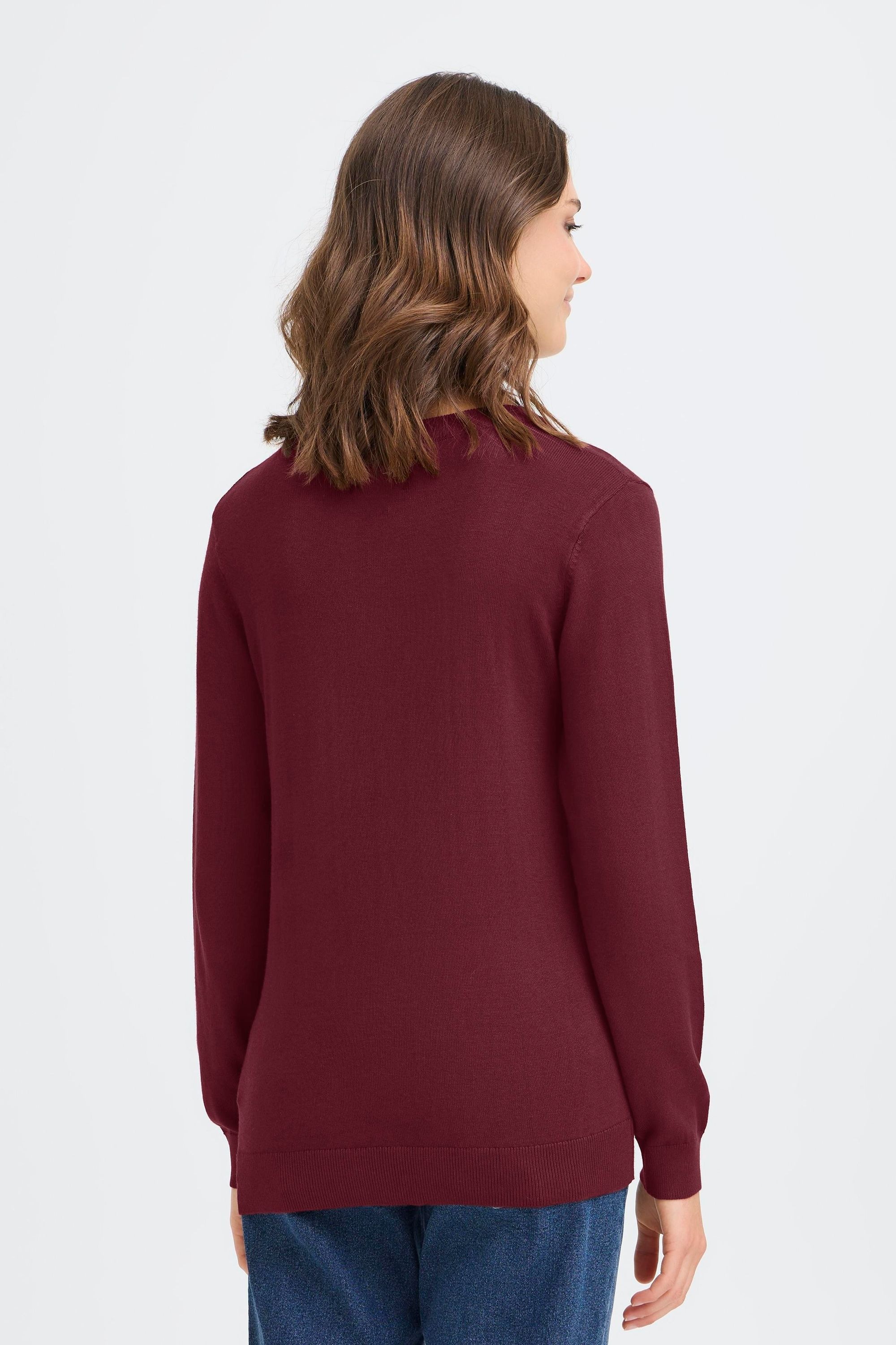 OXMO Strickfleece-Pullover »Strickpullover OXAIDA«