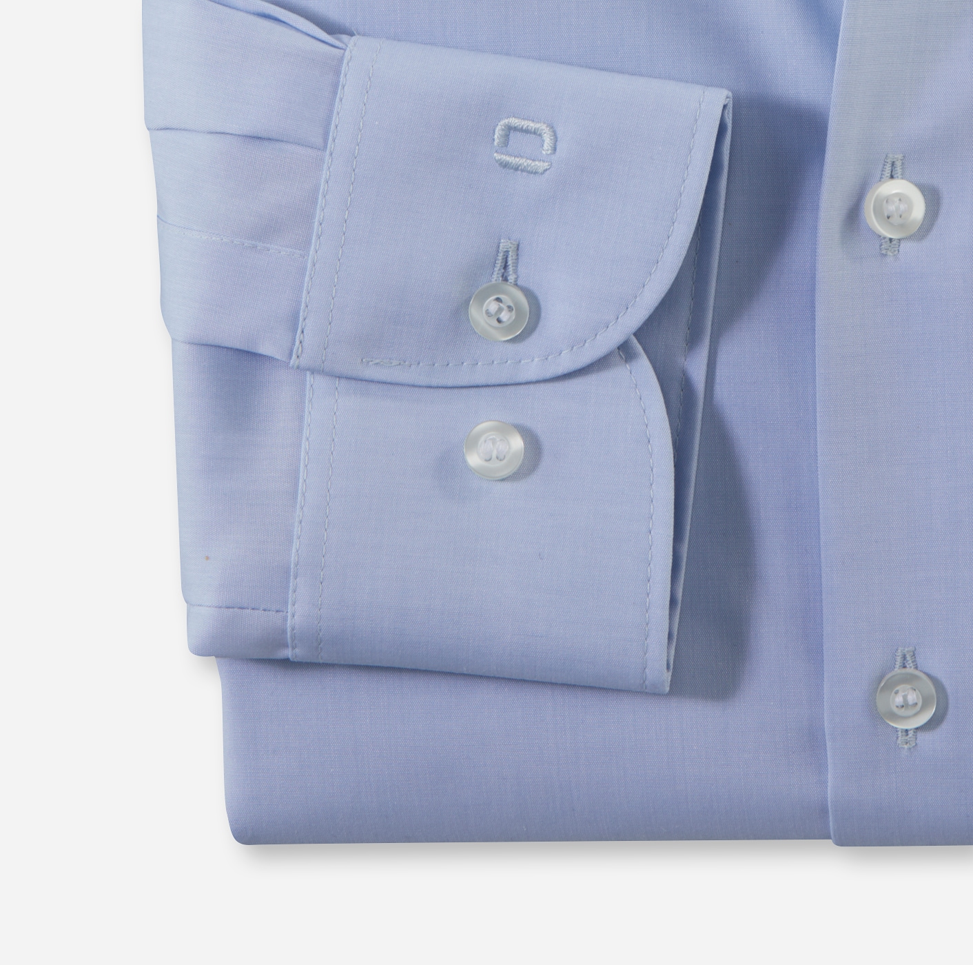 OLYMP Langarmhemd »Level 5« unifarben, body fit, Kentkragen, Businesshemd