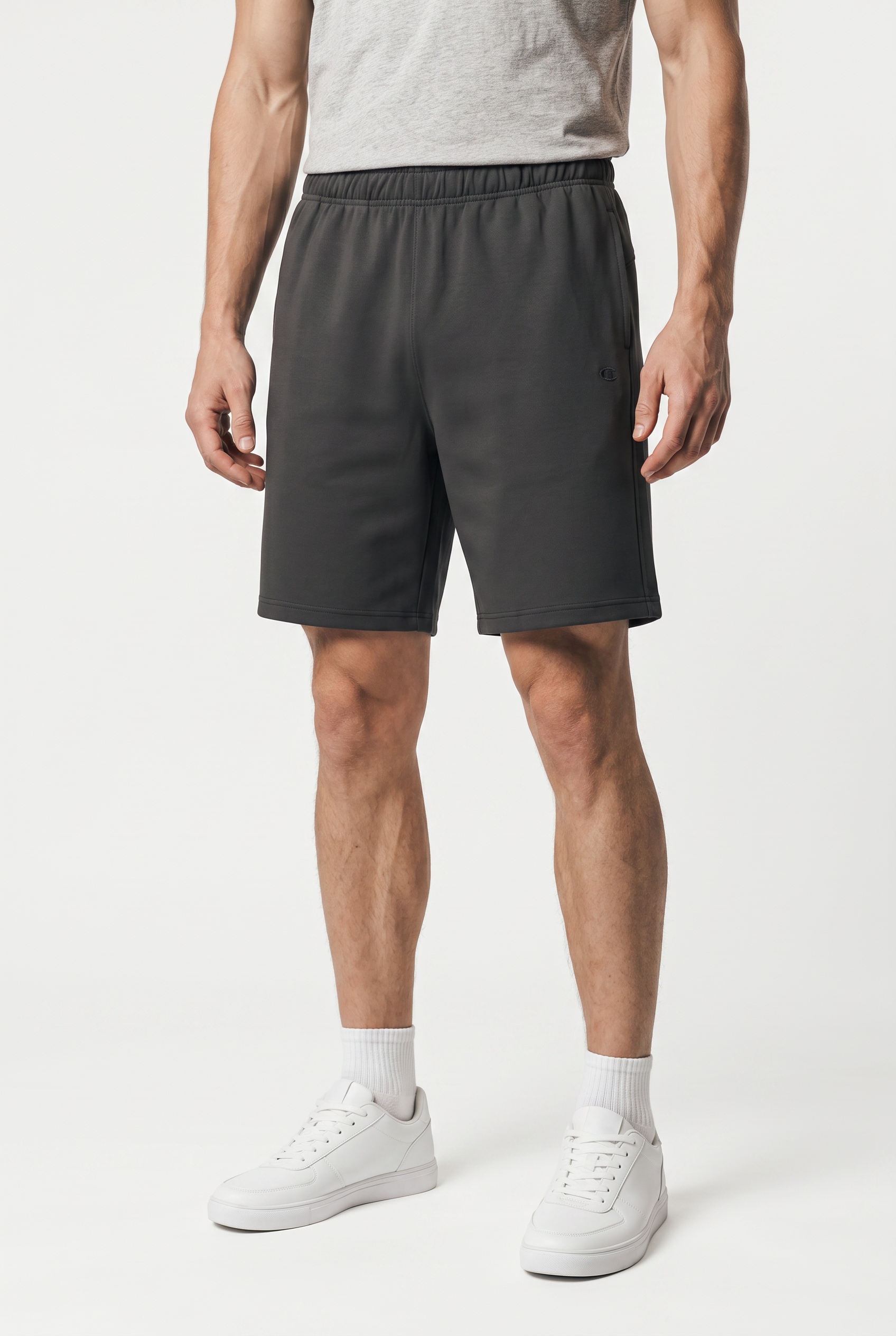 Champion Bermudas »ICONS Long Bermuda with Tonal Logo«  Standard-Passform, gerader Schnitt, aus Baumwolle und Polyester
