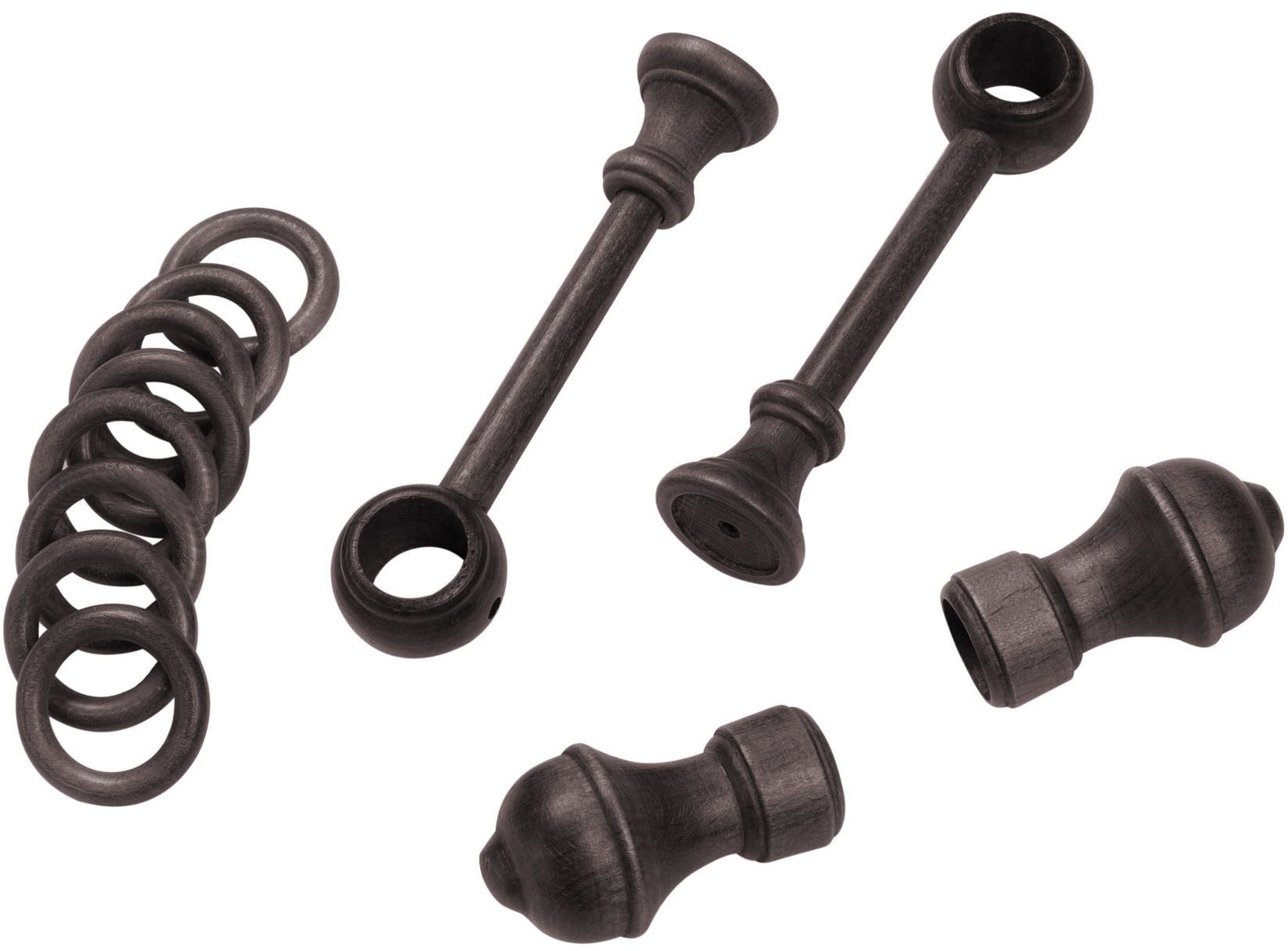 SN DECO GROUP Gardinenstange »Ares«, 1 läufig-läufig, Fixmaß