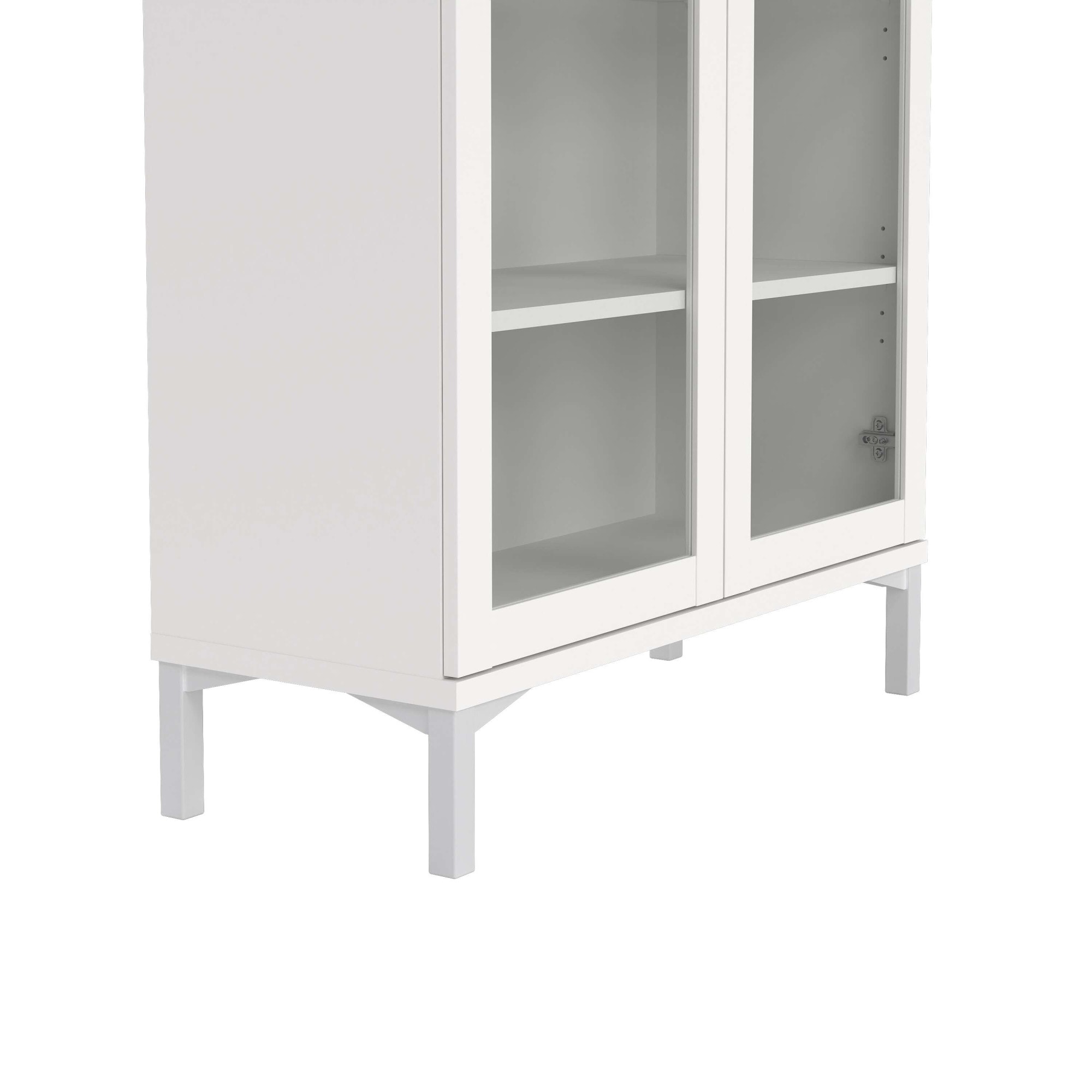 INOSIGN Vitrine »Roma Vitrinenschrank, Standvitrine, Glasvitrine, Schrank, Stauraum«, 2 Glastüren, Höhe 200 cm, 6 Fächer, Breite 89 cm
