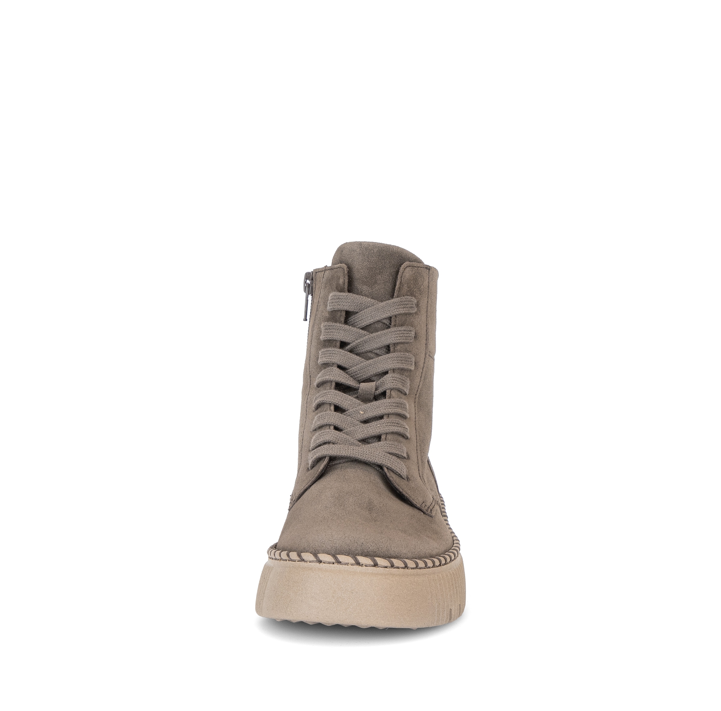 Gabor Schnürboots  Schnürstiefelette mit modischer Plateausohle und Ziernaht am Plateau