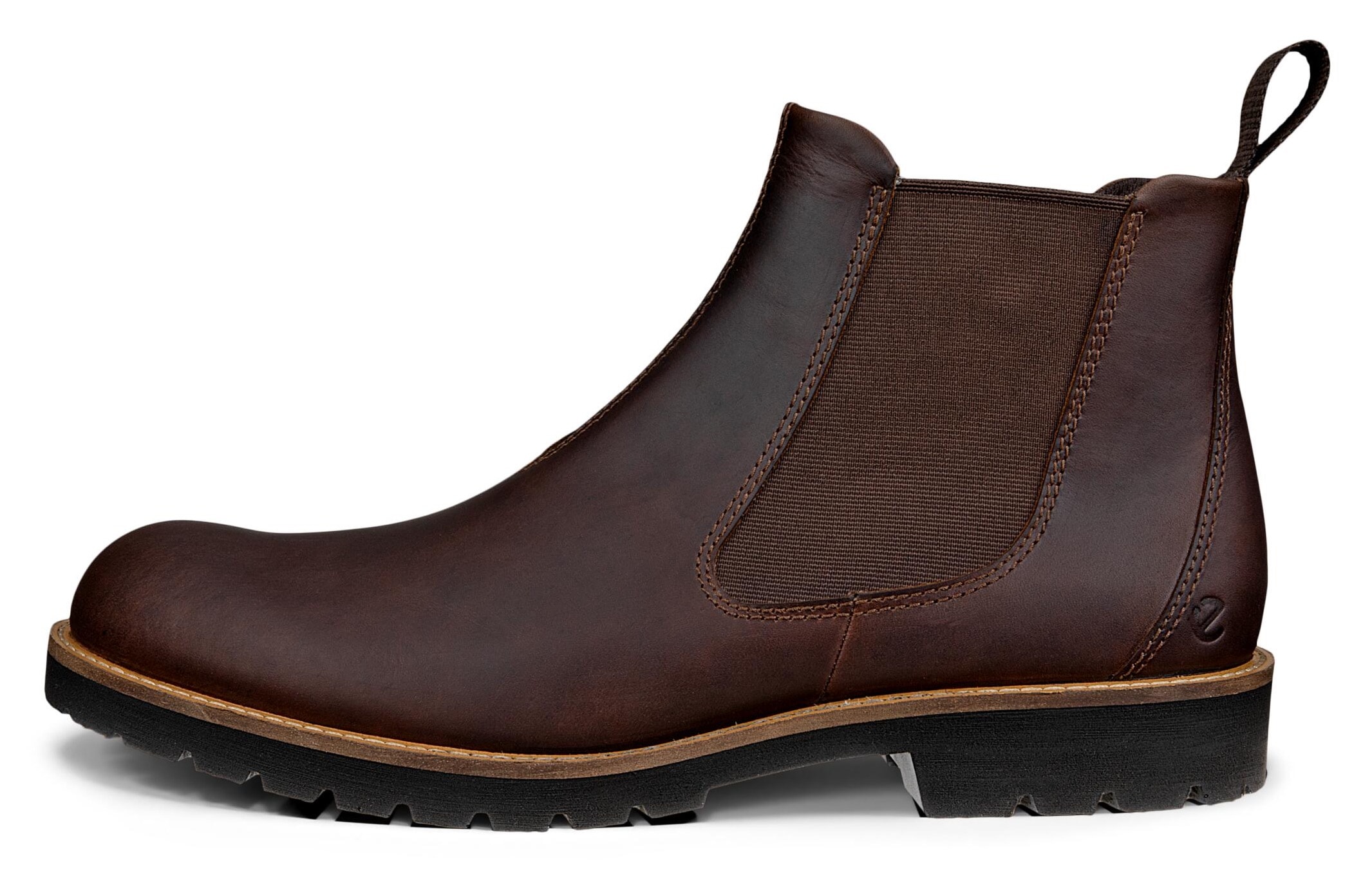 Ecco Chelseaboots »Jamestown«  Schlupfboots, Stiefelette, Business-Boots mit Stretcheinsätze