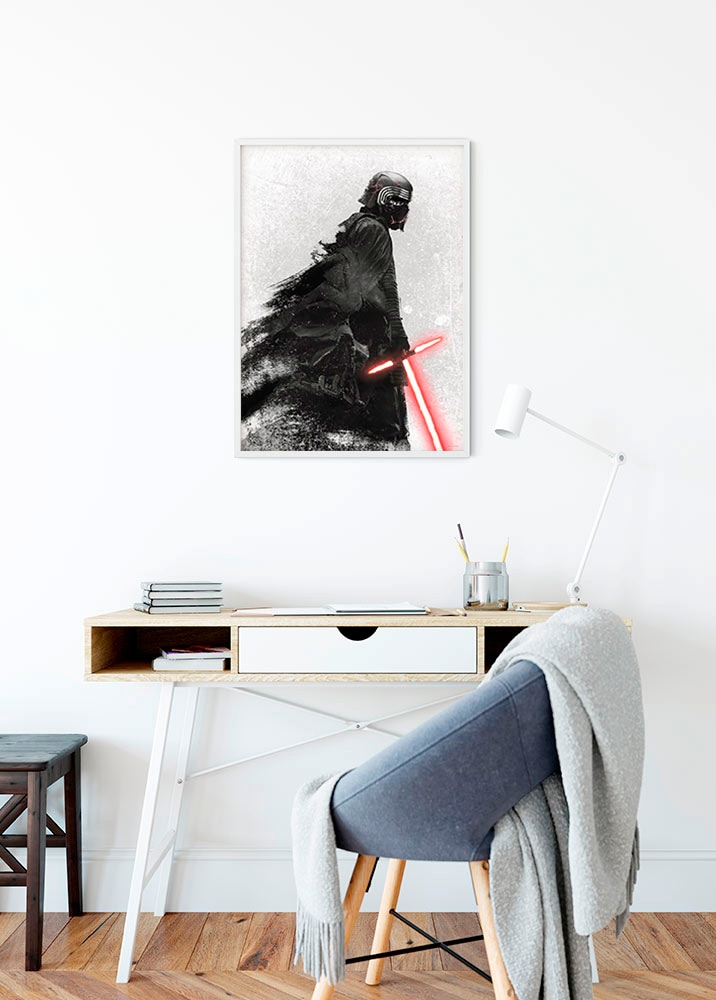 Komar Bild »Star Wars EP9 Kylo Vader Shadow« Star Wars 1 Stk. tlg. Wandbild zur Dekoration im Kinderzimmer - ohne Rahmen